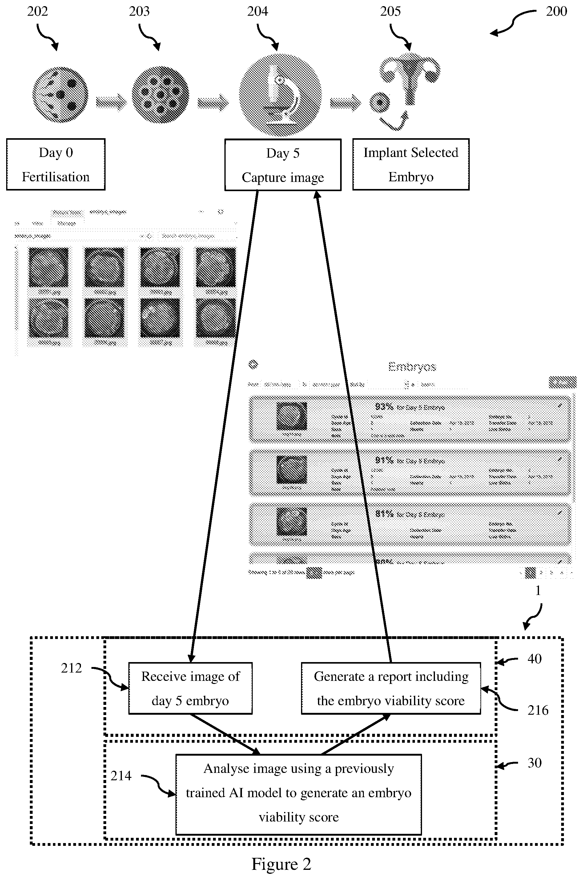 Patent US12333715 Figure 3 – Method and system for selecting embryos