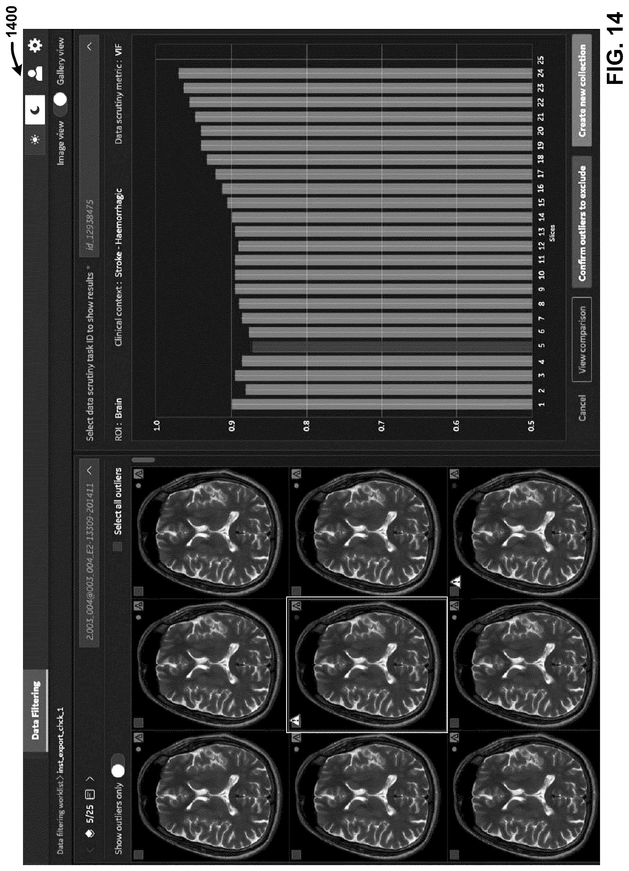 Patent US12333716 Figure 14 – Generating high quality training data collections for training artificial intelligence models