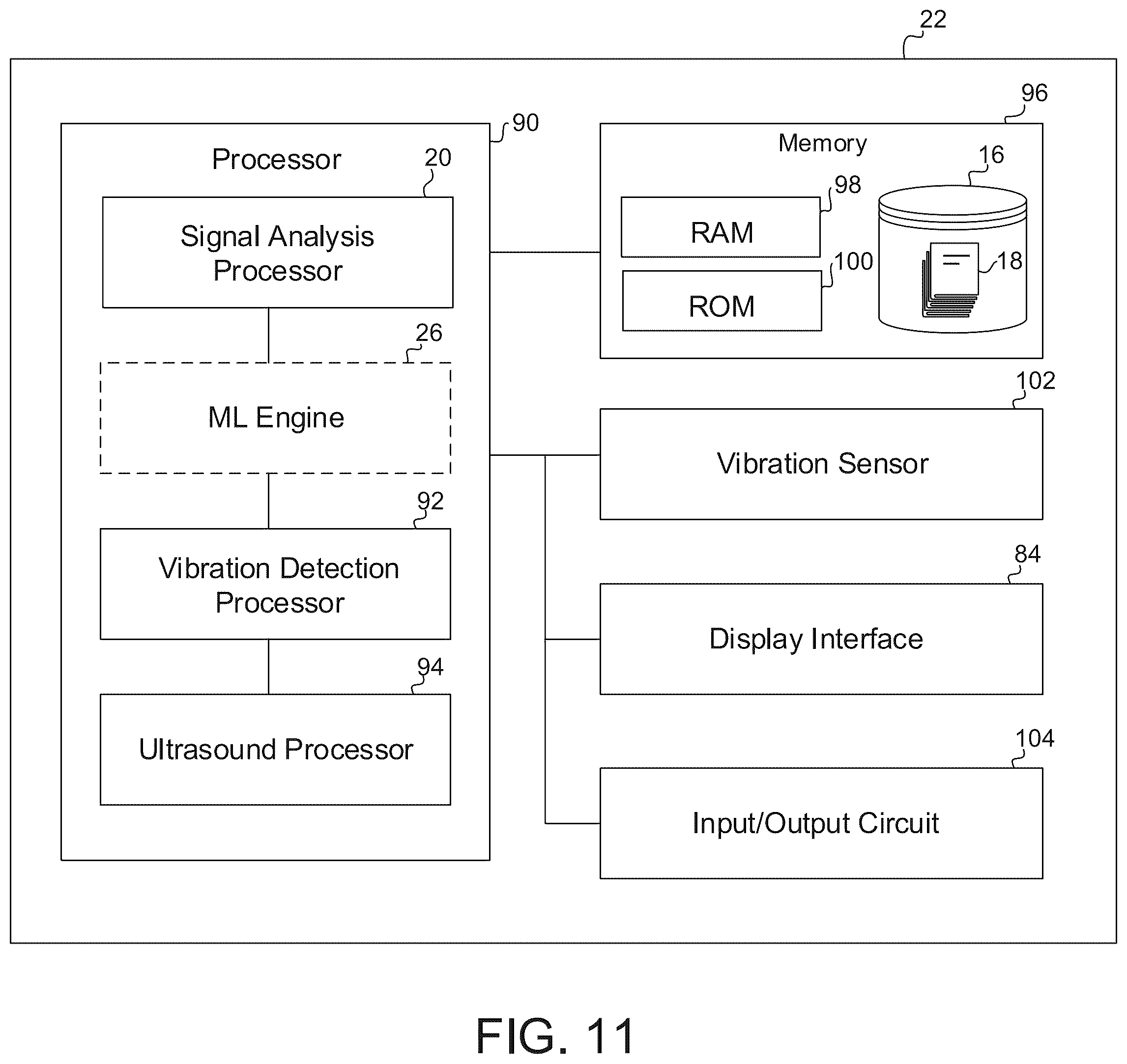 Patent US12333721 Figure 9 – Tissue identification and classification based on vibrational signatures