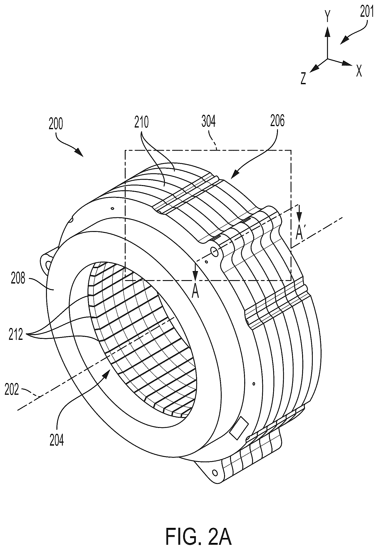 Patent US12333735 Figure 2 – Methods and systems for predicting stator insulation condition from stator sections