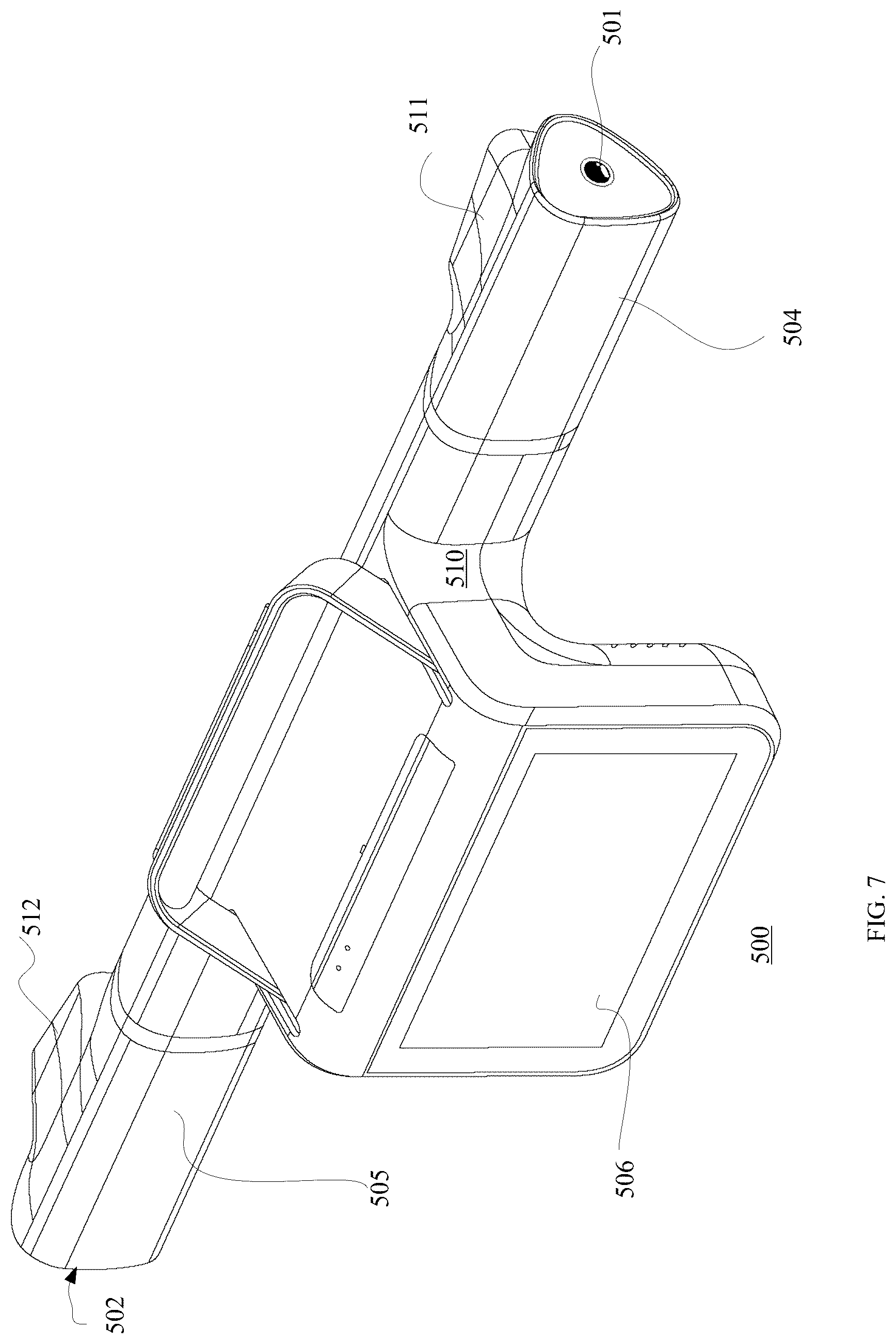 Patent US12333740 Figure 7 – Determining a location of a shopping container within a store