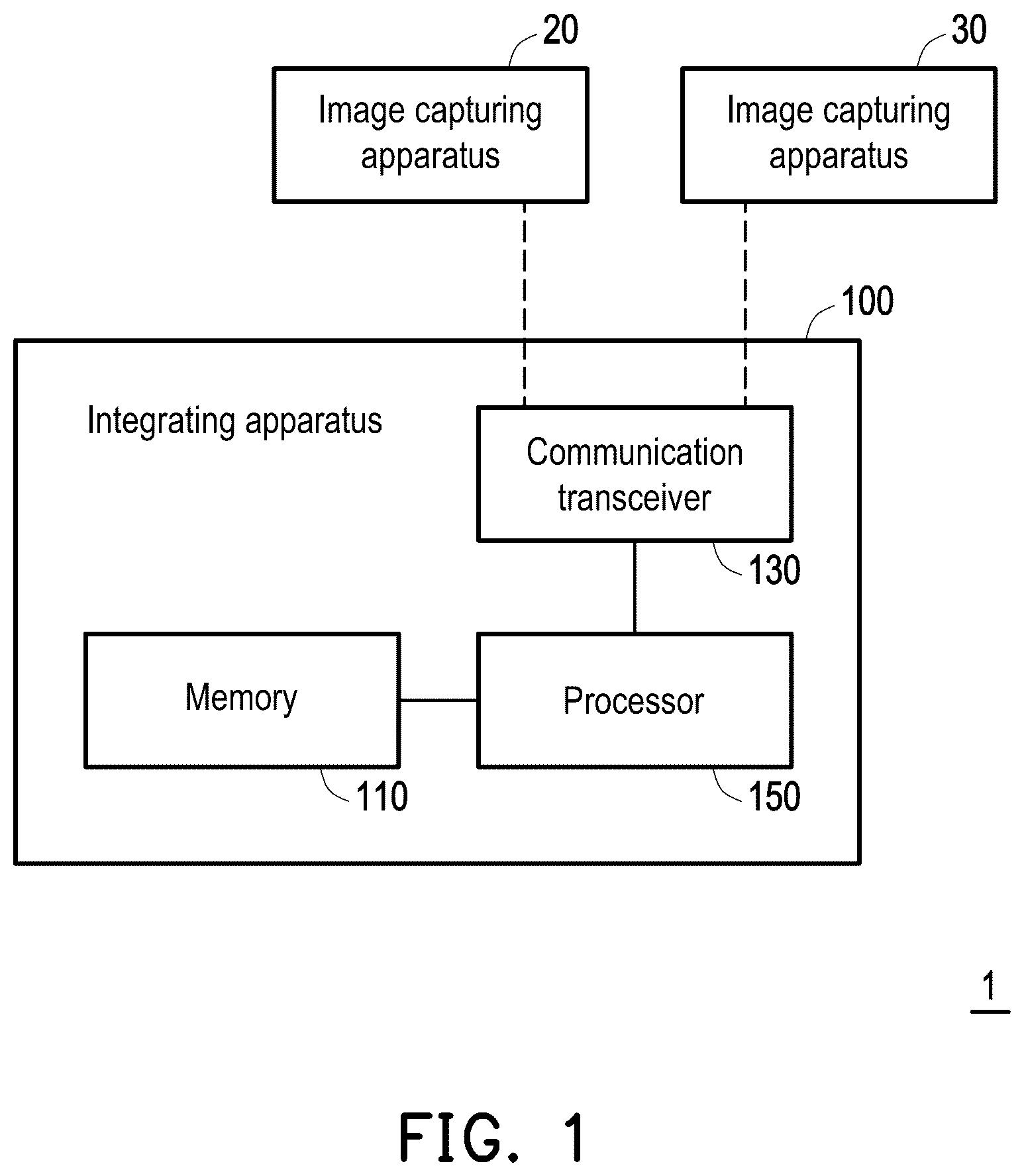 Patent US12333742 Figure 1 – Object tracking integration method and integrating apparatus