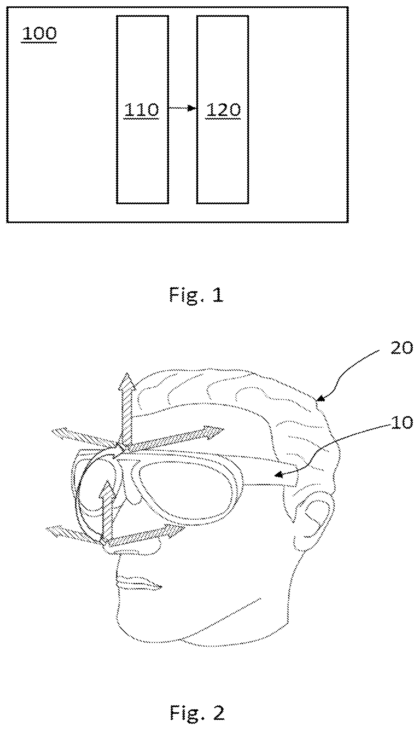 Patent US12333754 Figure 1 – System and method for capturing a spatial orientation of a wearable device