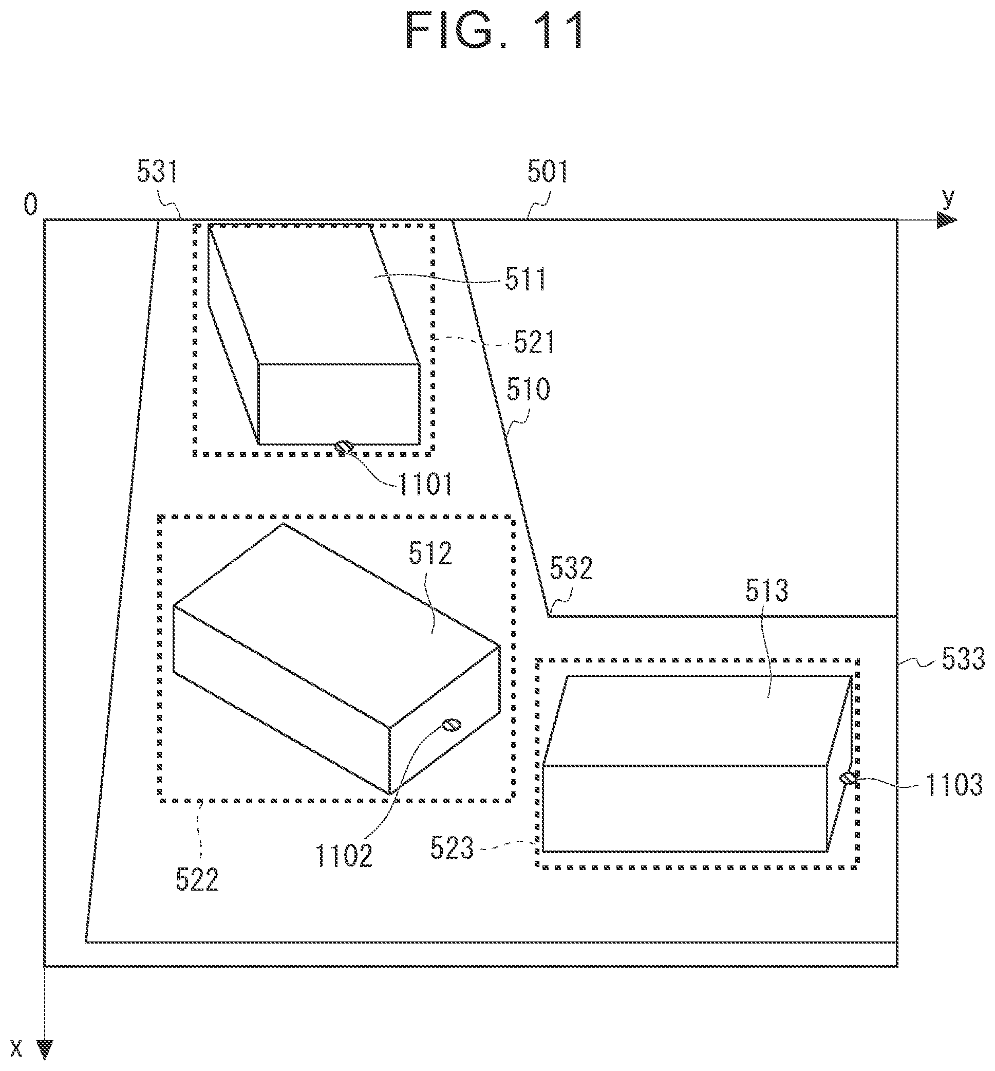 Patent US12333755 Figure 11 – Information processing system, information processing method, and storage medium