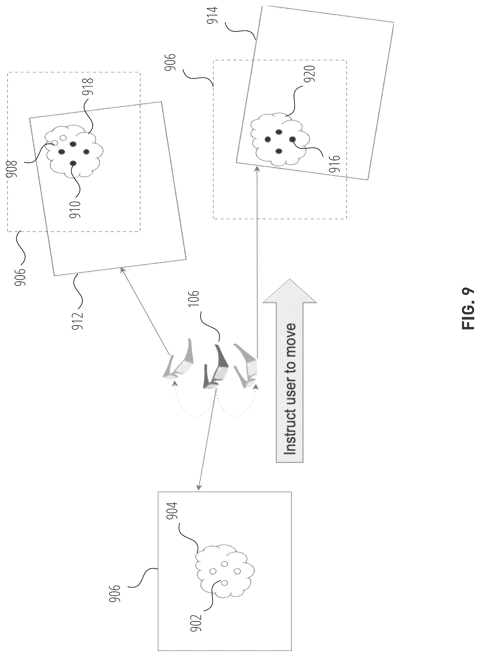 Patent US12333761 Figure 9 – Camera intrinsic re-calibration in mono visual tracking system