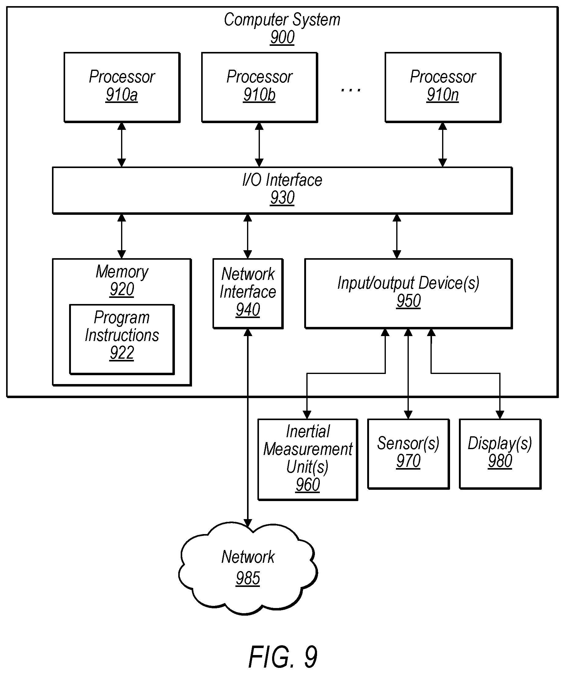 Patent US12333762 Figure 9 – Methods for camera calibration via bundle adjustment