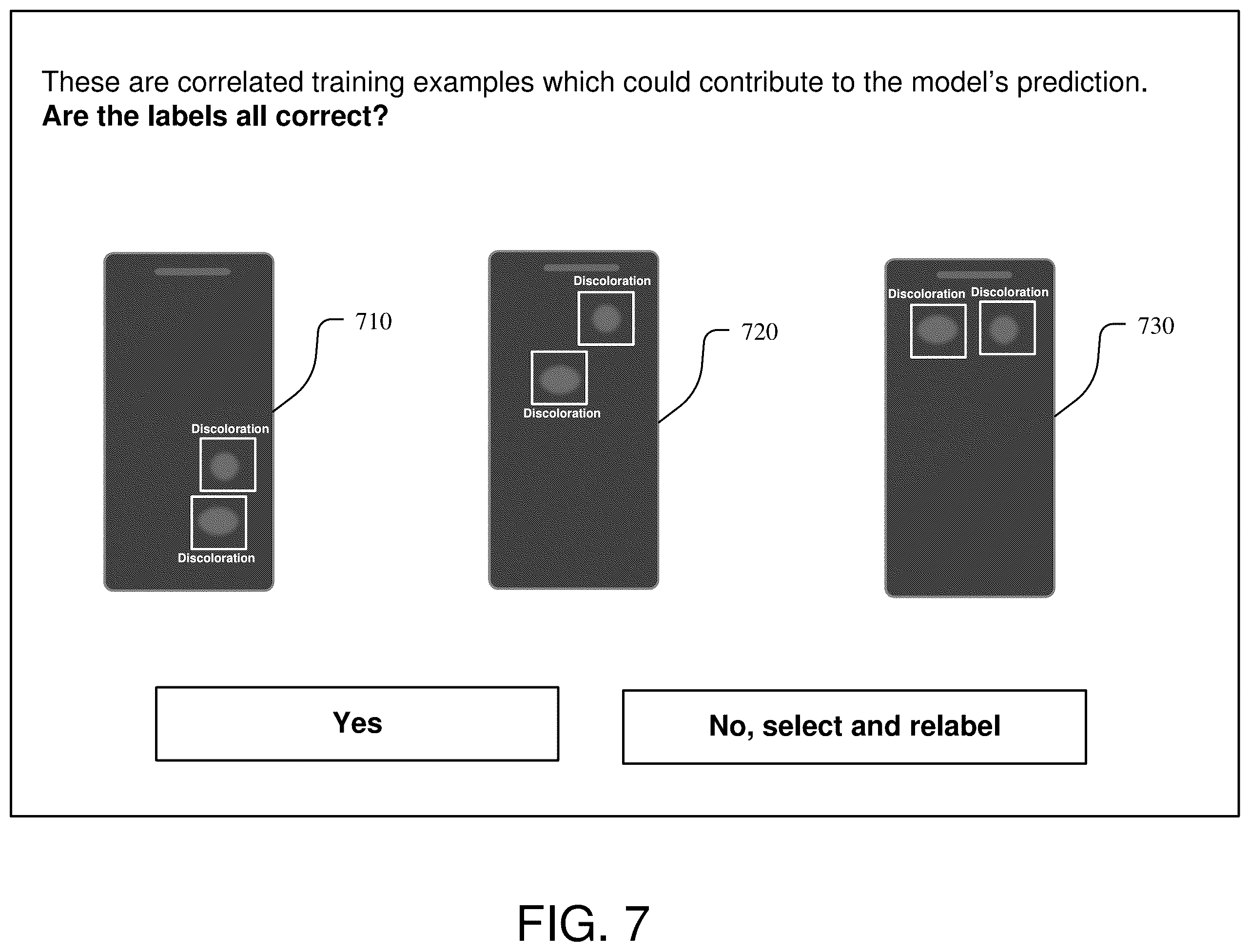 Patent US12333792 Figure 7 – Guided workflow for deep learning error analysis