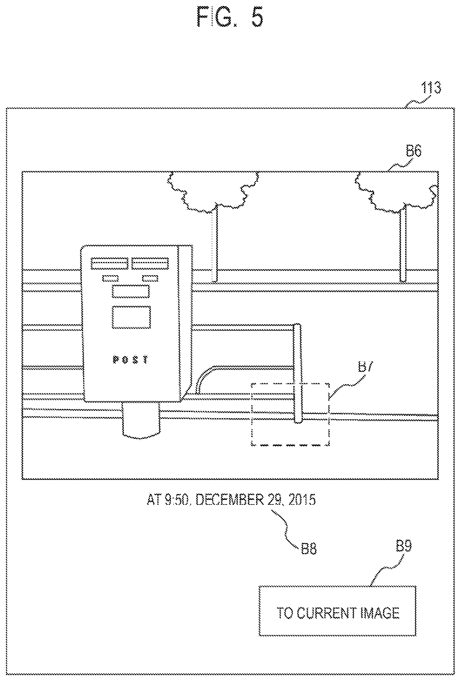 Patent US12333797 Figure 5 – Image display system, terminal, method, and program for determining a difference between a first image and a second image