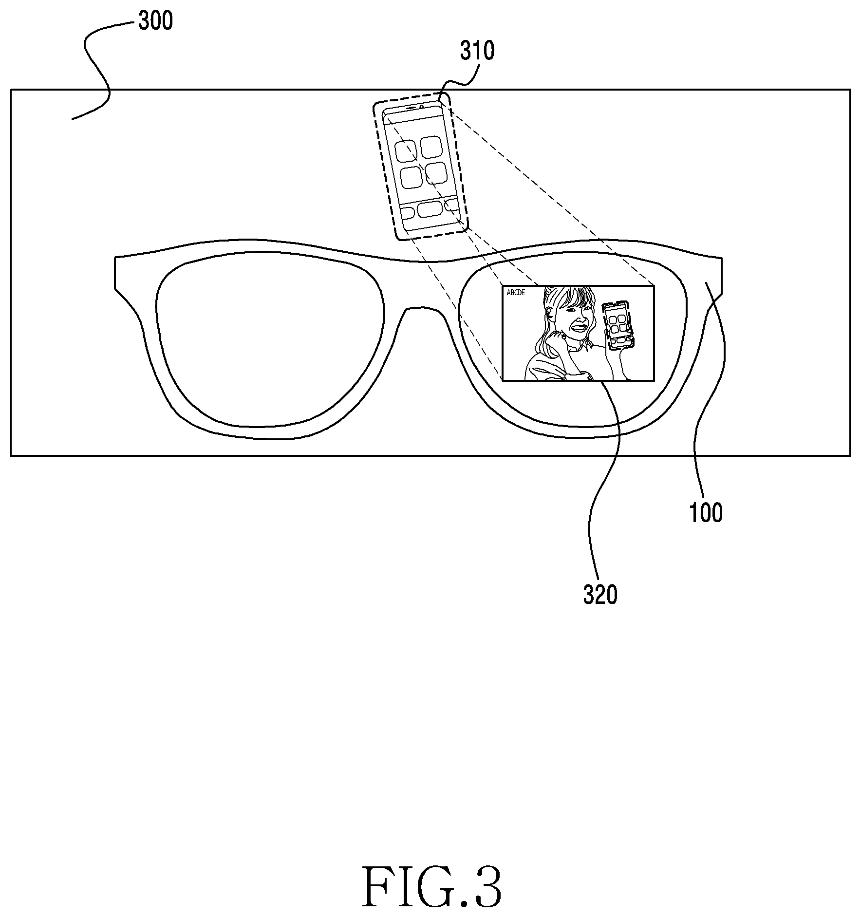 Patent US12333803 Figure 3 – Electronic device for displaying AR object and method thereof