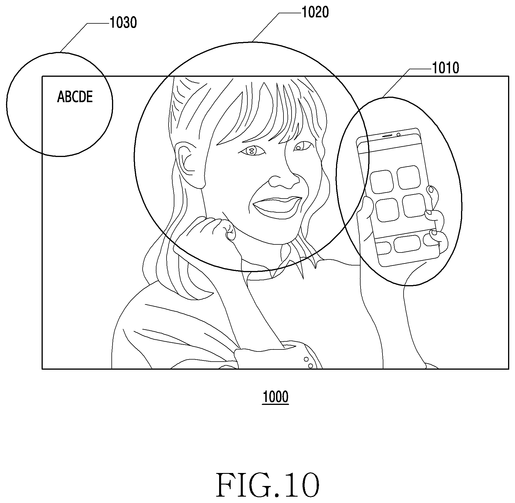 Patent US12333803 Figure 10 – Electronic device for displaying AR object and method thereof