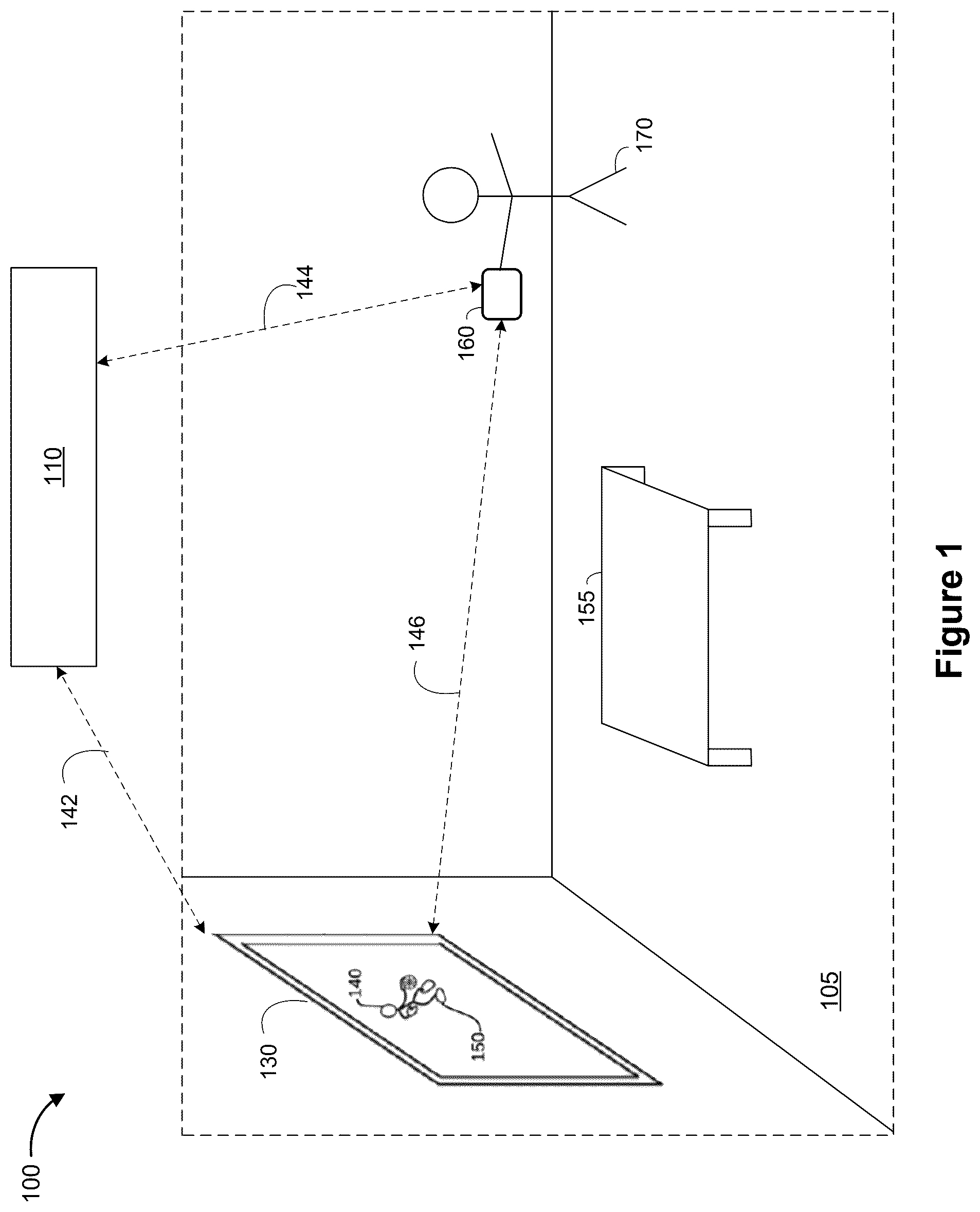 Patent US12333804 Figure 1 – Method, device, and system for generating affordances linked to a representation of an item