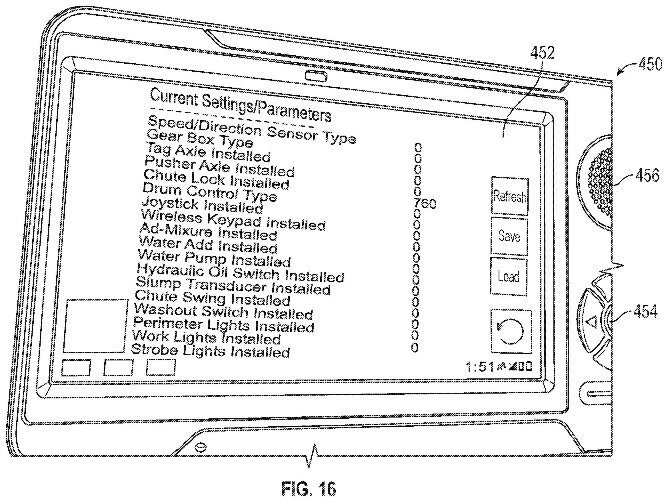 Patent US12333805 Figure 12 – Refuse vehicle control system