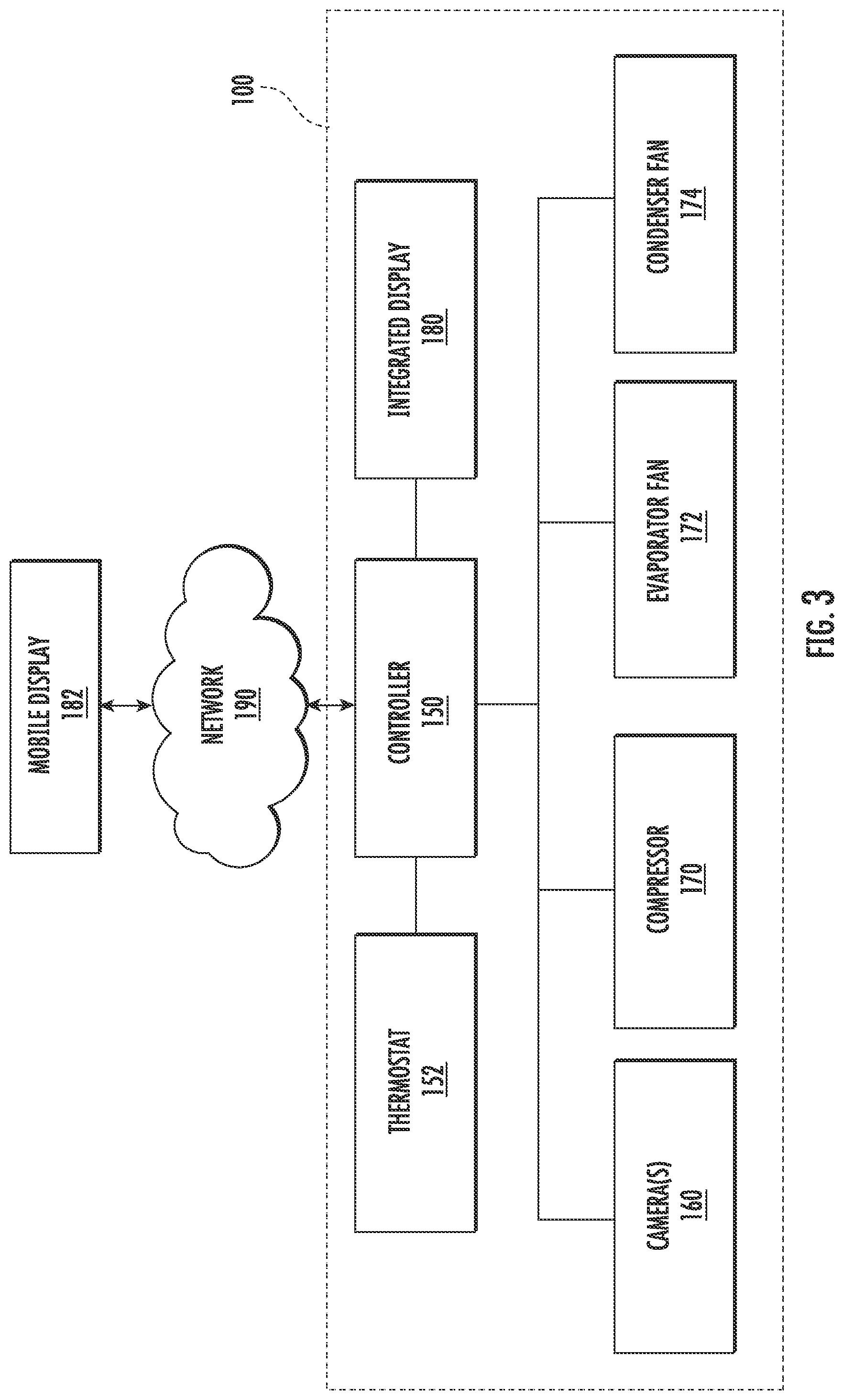 Patent US12333812 Figure 3 – Refrigerator appliance and methods for tracking stored items in a freezer chamber