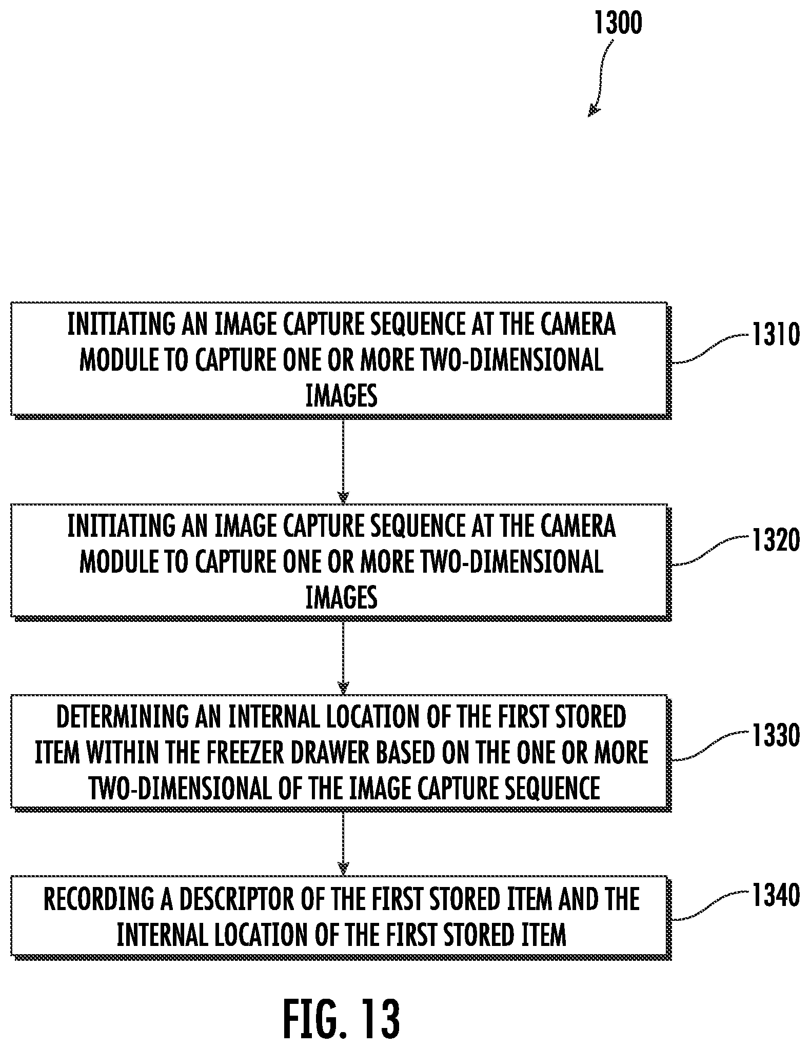 Patent US12333812 Figure 12 – Refrigerator appliance and methods for tracking stored items in a freezer chamber