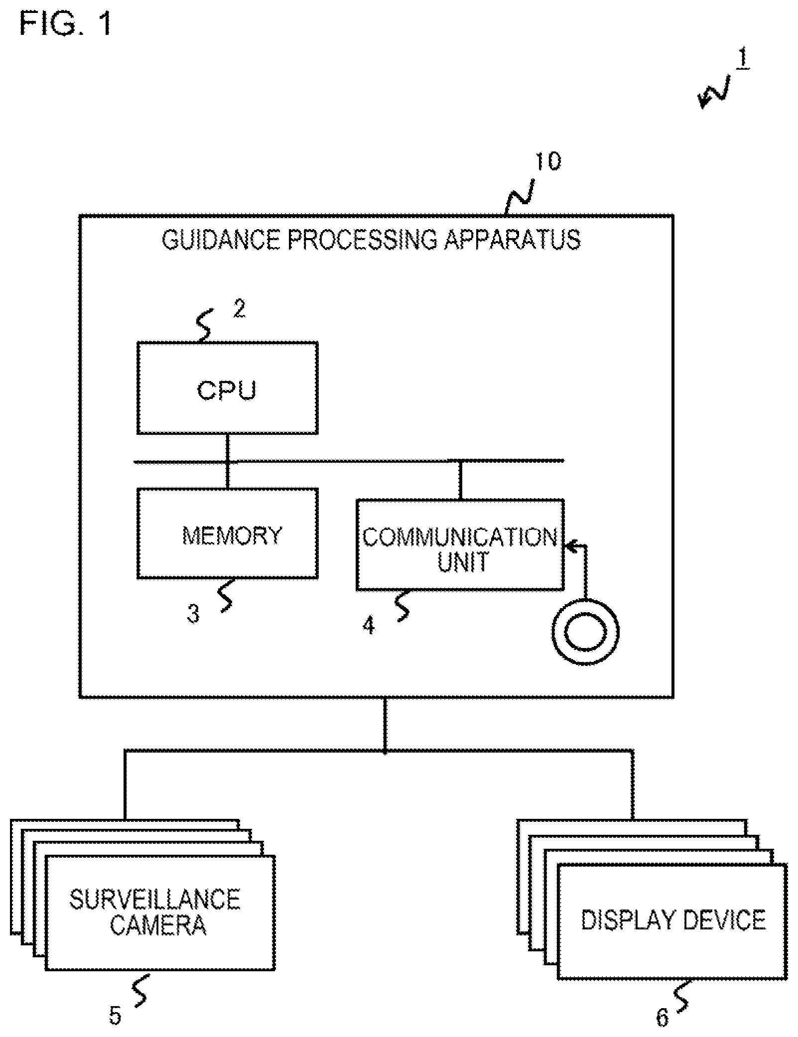 Patent US12333816 Figure 1 – Guidance processing apparatus and guidance method