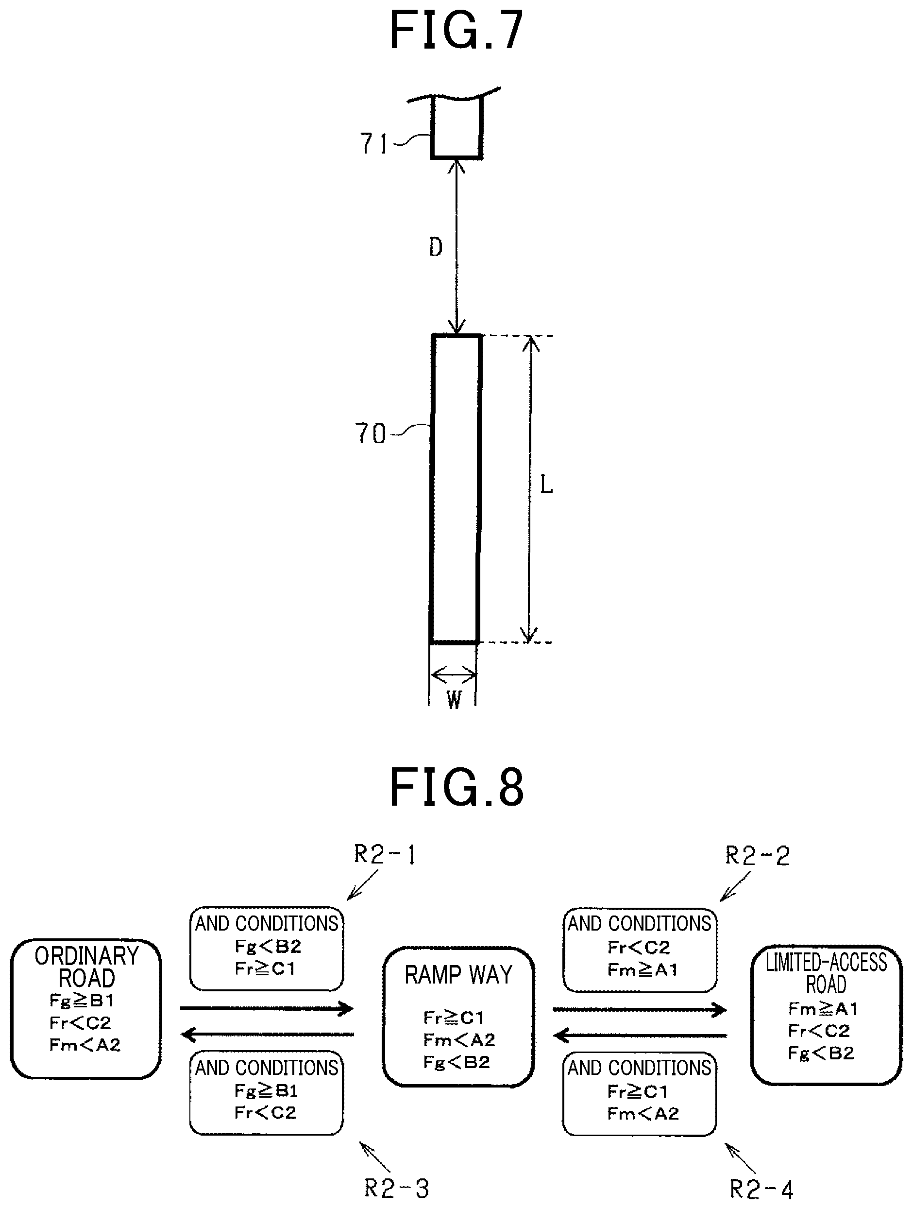 Patent US12333818 Figure 5 – Road type determination apparatus and driving assistance apparatus
