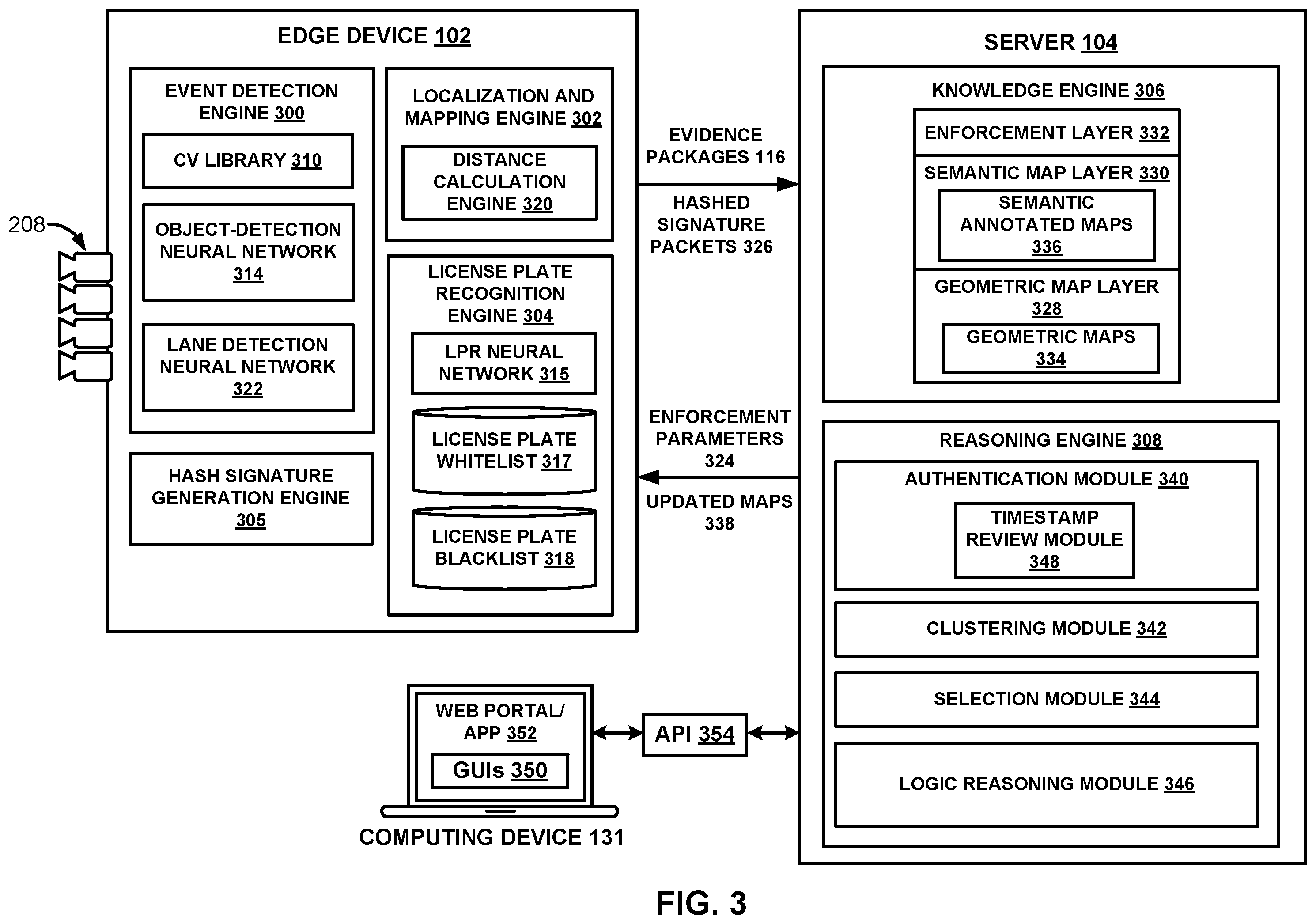 Patent US12333821 Figure 5 – Systems and methods for enforcing traffic congestion pricing