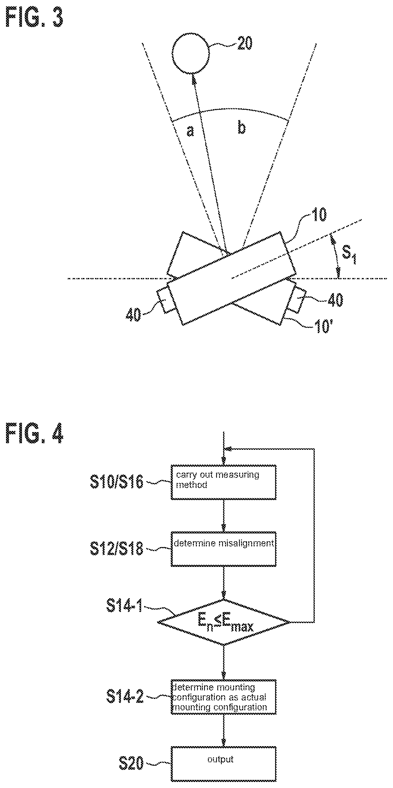Patent US12333825 Figure 2 – Determination of a mounting configuration of a sensor for motor vehicles