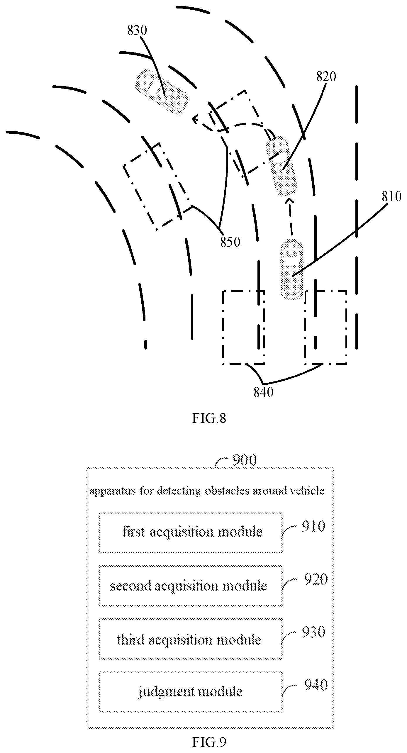 Patent US12333826 Figure 4 – Method for detecting obstacles around vehicle, electronic device and storage medium