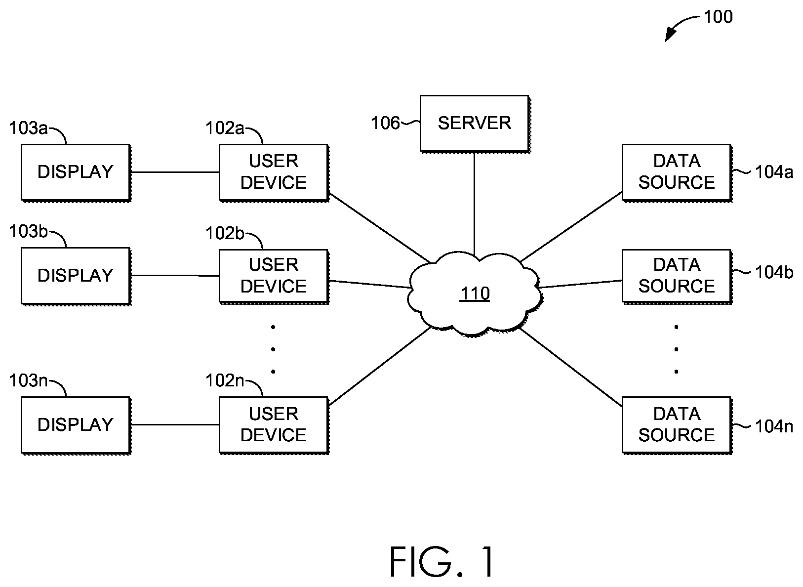 Patent US12333831 Figure 1 – Image based command classification and task engine for a computing system