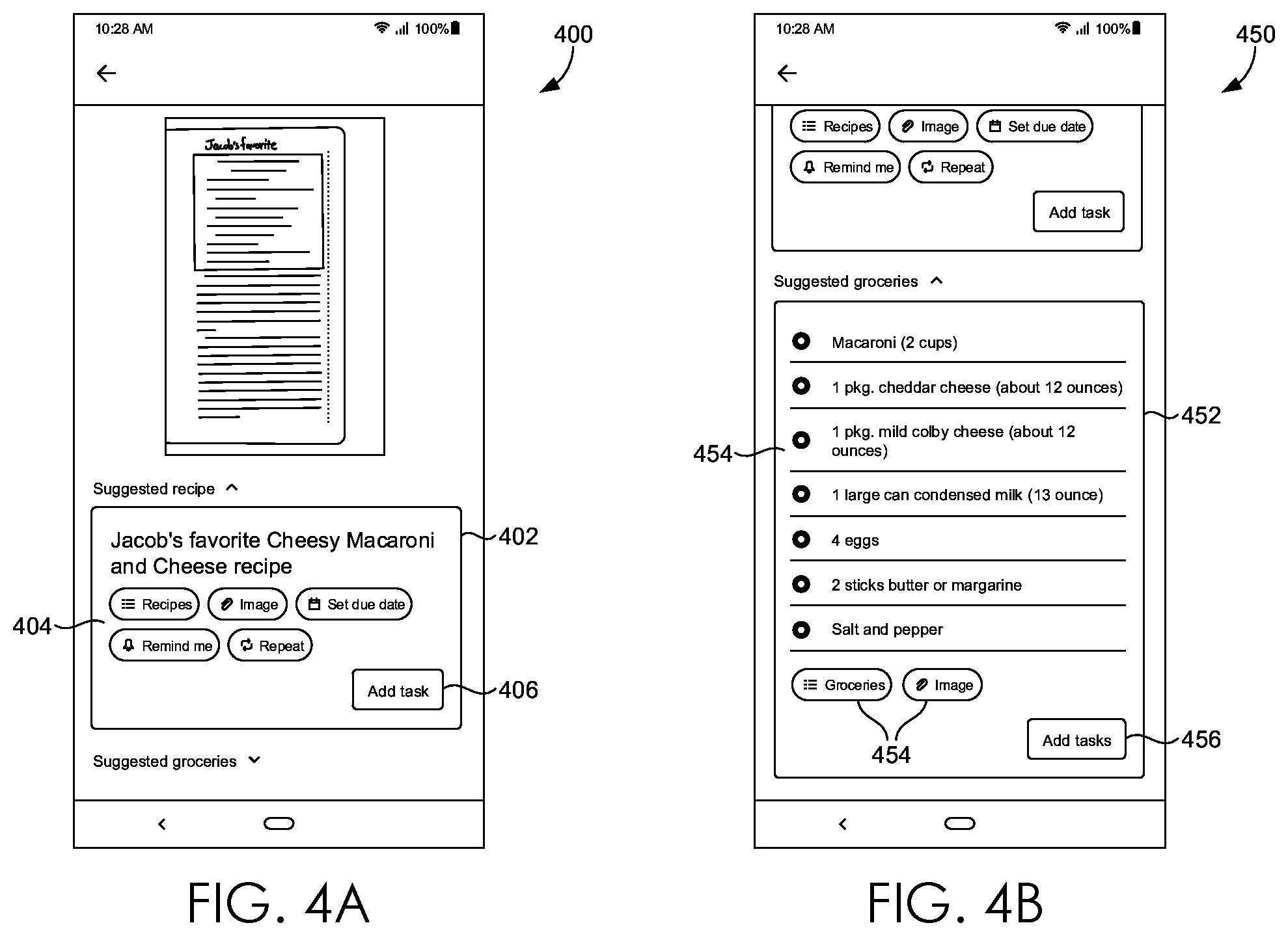 Patent US12333831 Figure 4 – Image based command classification and task engine for a computing system