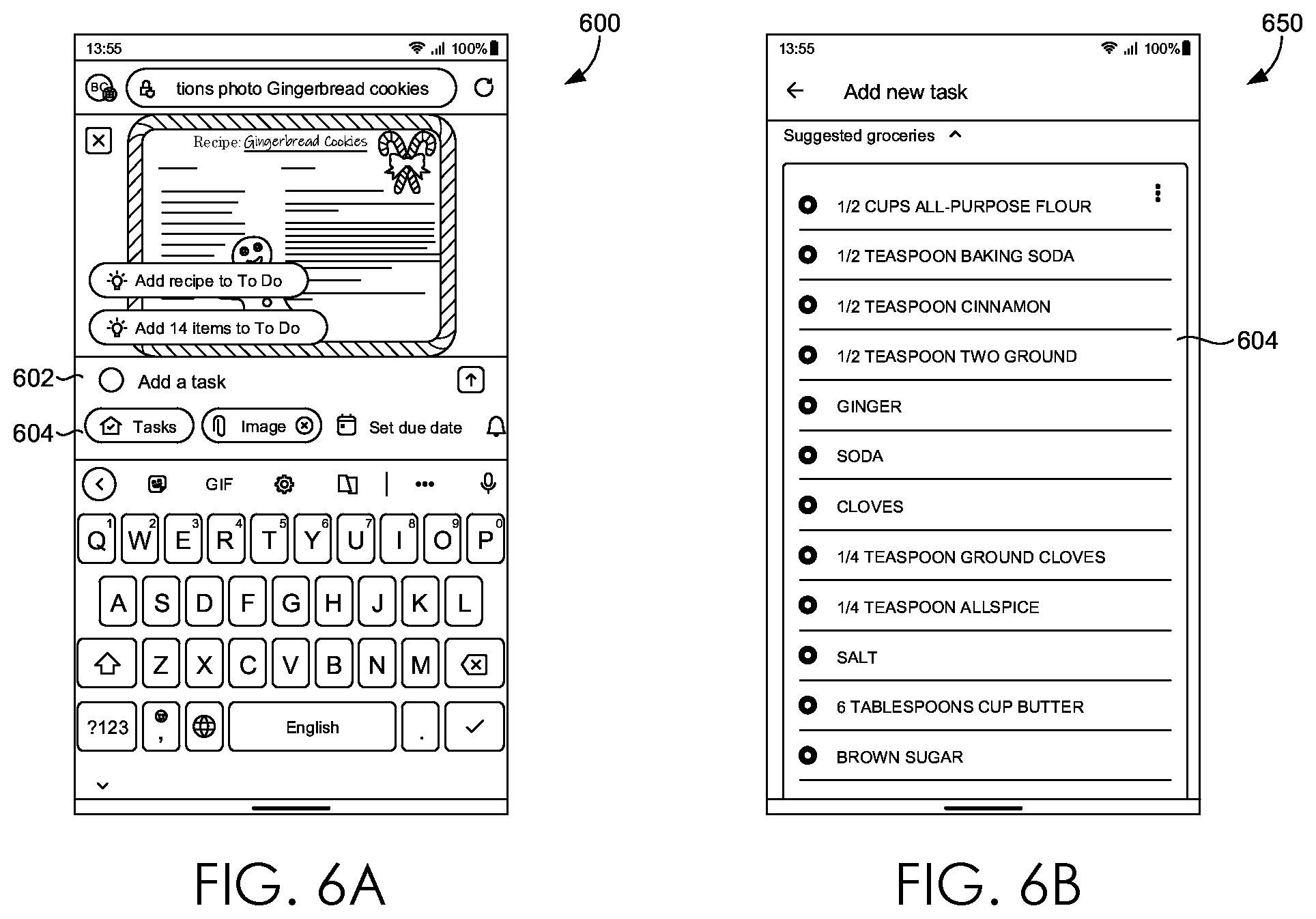 Patent US12333831 Figure 6 – Image based command classification and task engine for a computing system