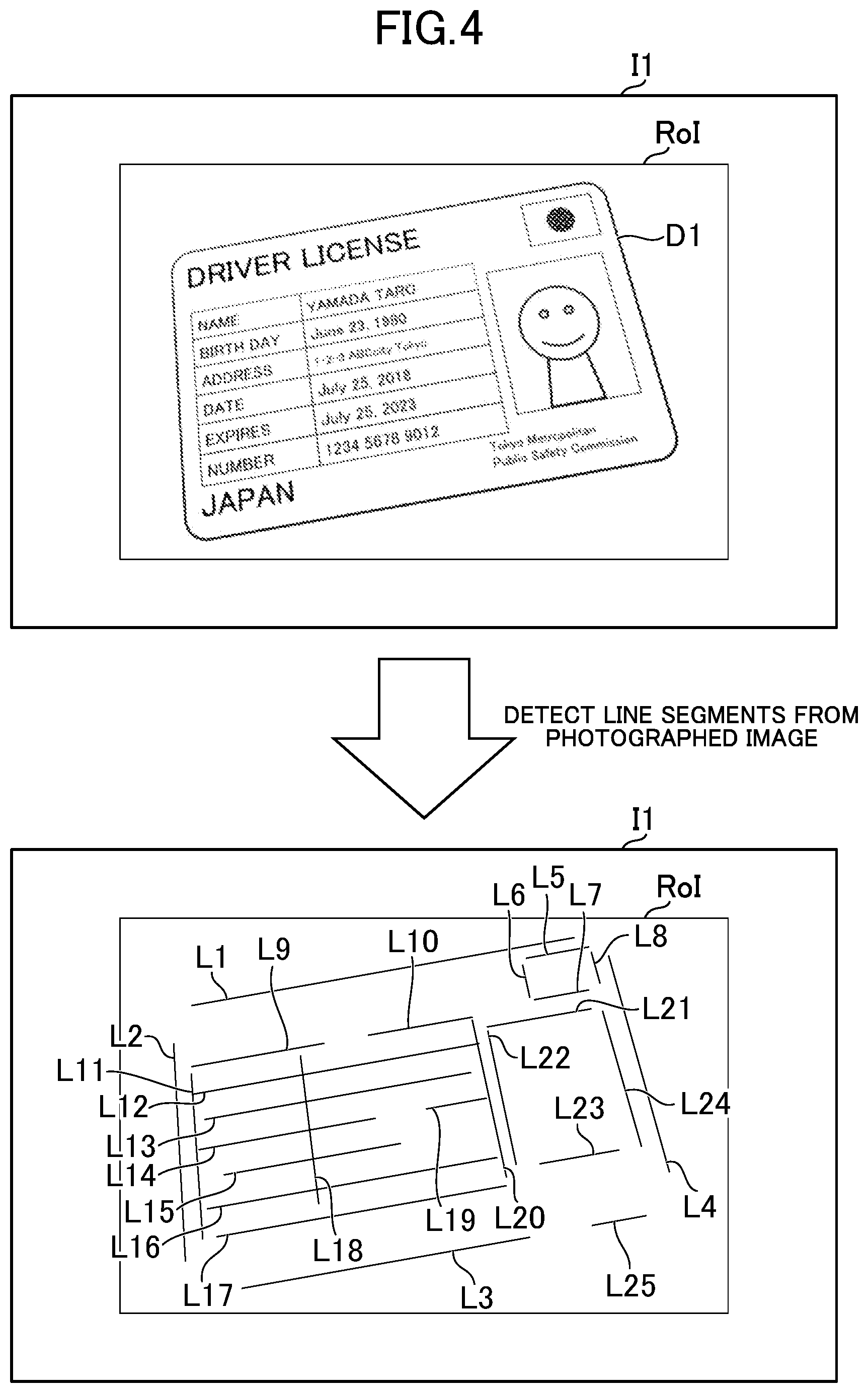 Patent US12333834 Figure 4 – Image processing system, image processing method, and program