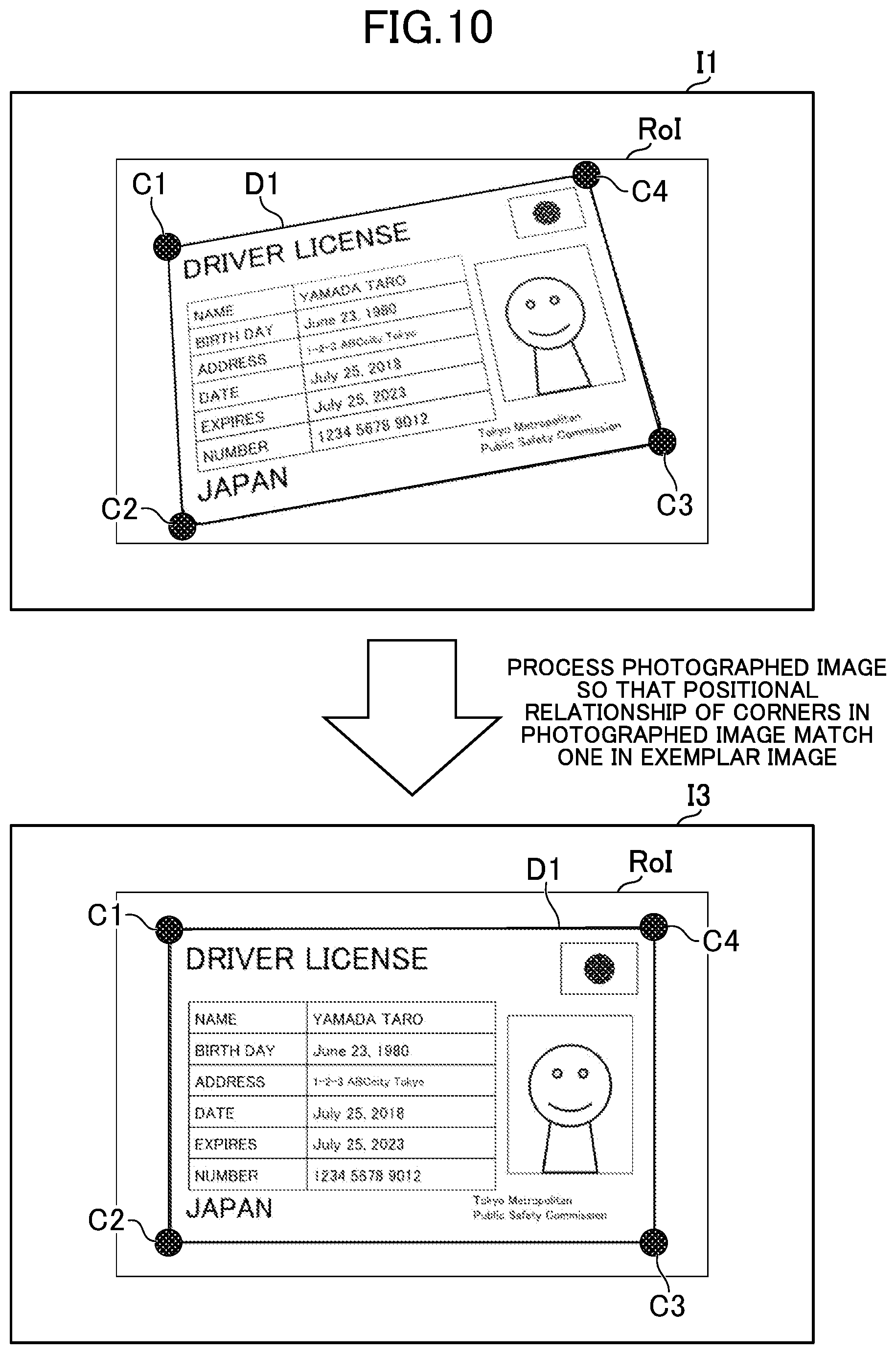 Patent US12333834 Figure 10 – Image processing system, image processing method, and program