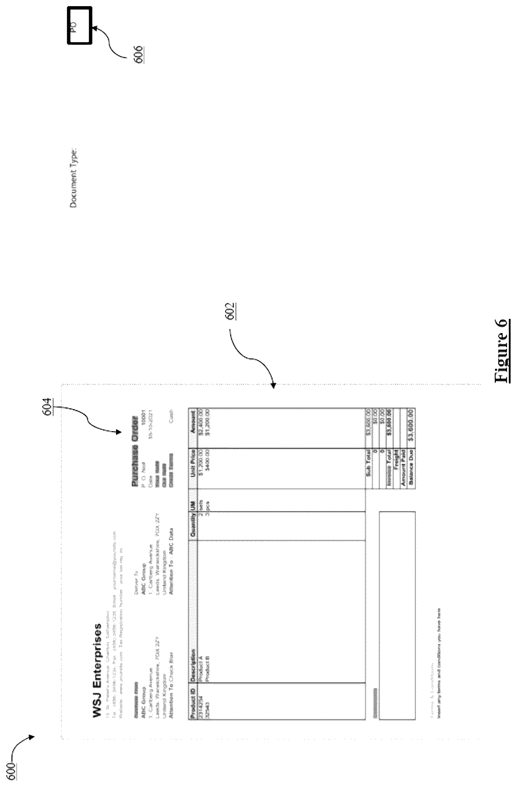 Patent US12333839 Figure 6 – Neural network architecture for classifying documents