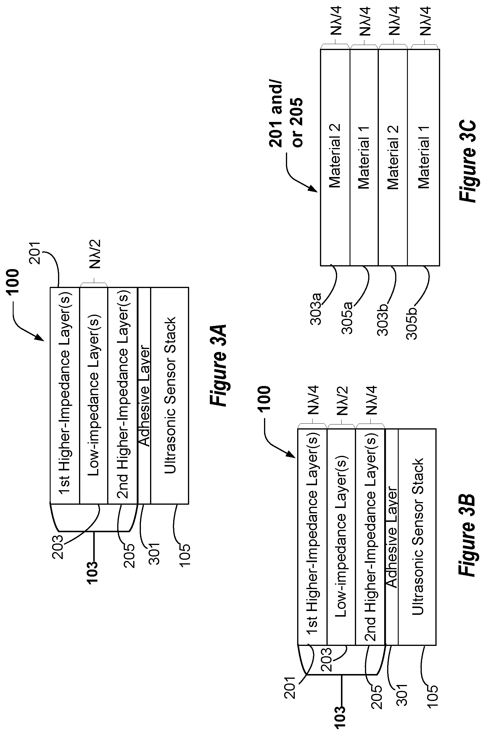 Patent US12333846 Figure 3 – Apparatus with ultrasonic fingerprint sensor and one or more resonators, and related systems and methods