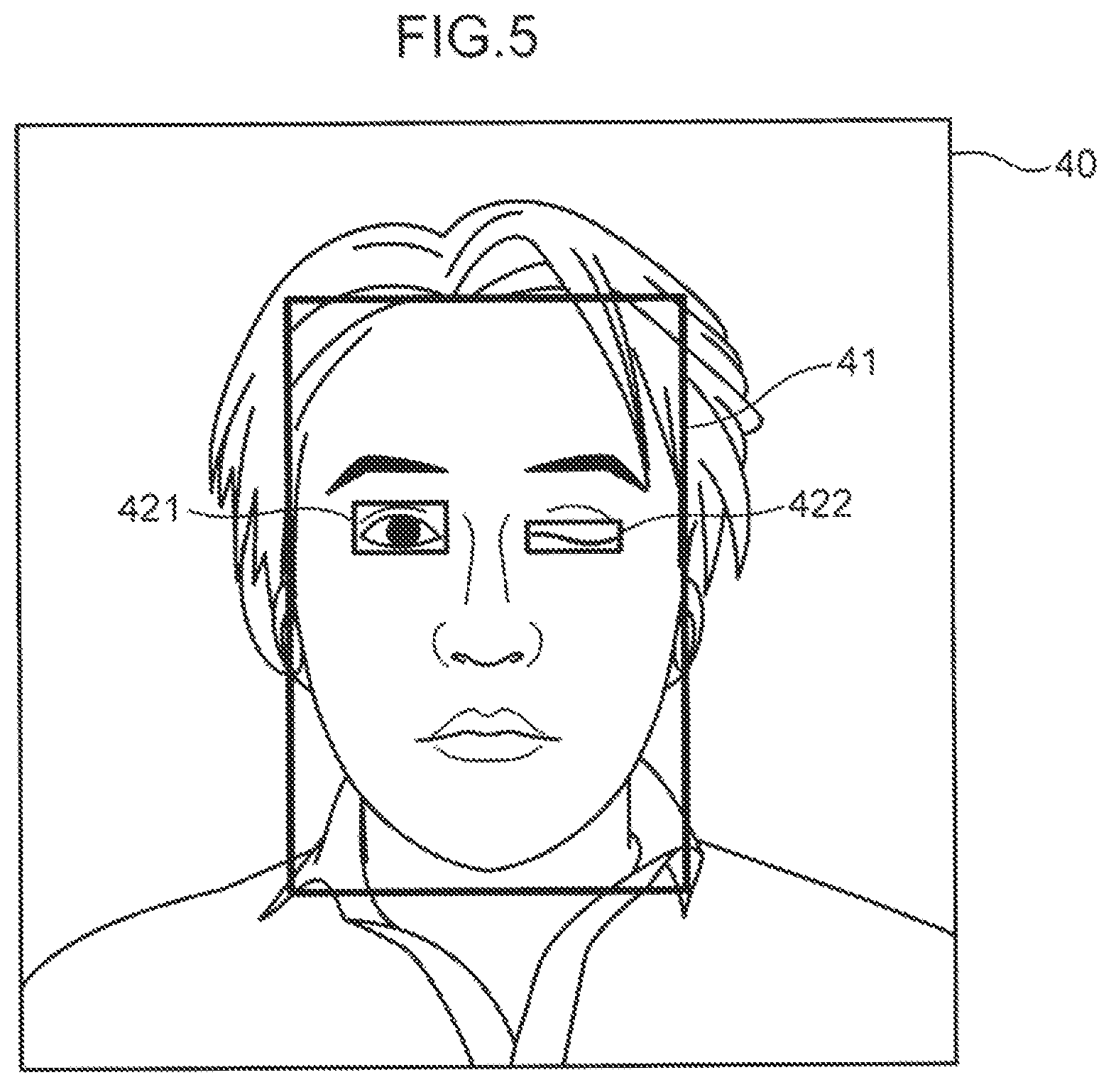 Patent US12333860 Figure 5 – Method for detecting opening and closing of eye, device for detecting opening and closing of eye, and non-transitory computer-readable recording medium recording program for detecting opening and closing of eye