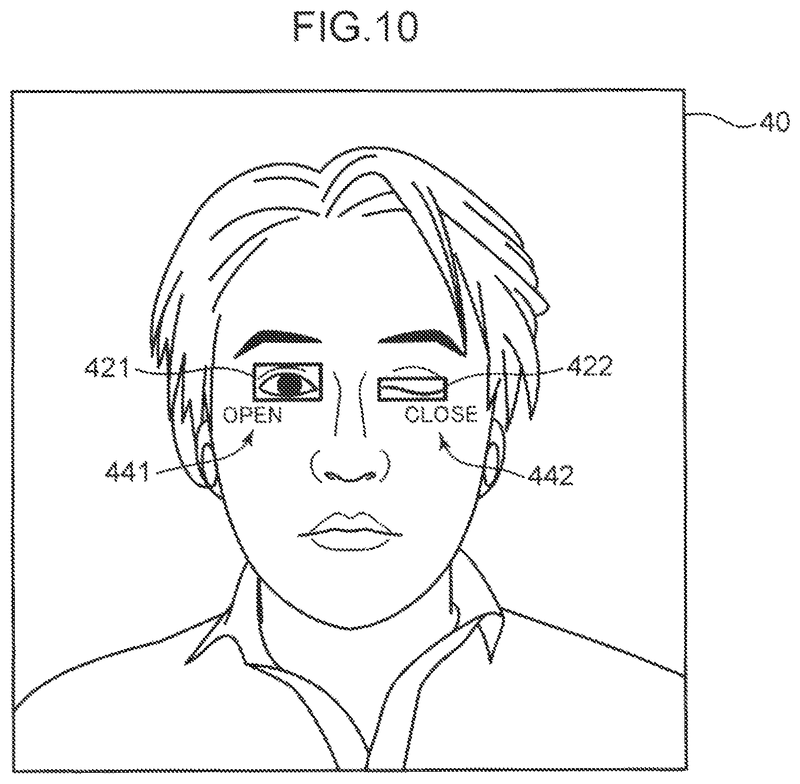Patent US12333860 Figure 9 – Method for detecting opening and closing of eye, device for detecting opening and closing of eye, and non-transitory computer-readable recording medium recording program for detecting opening and closing of eye