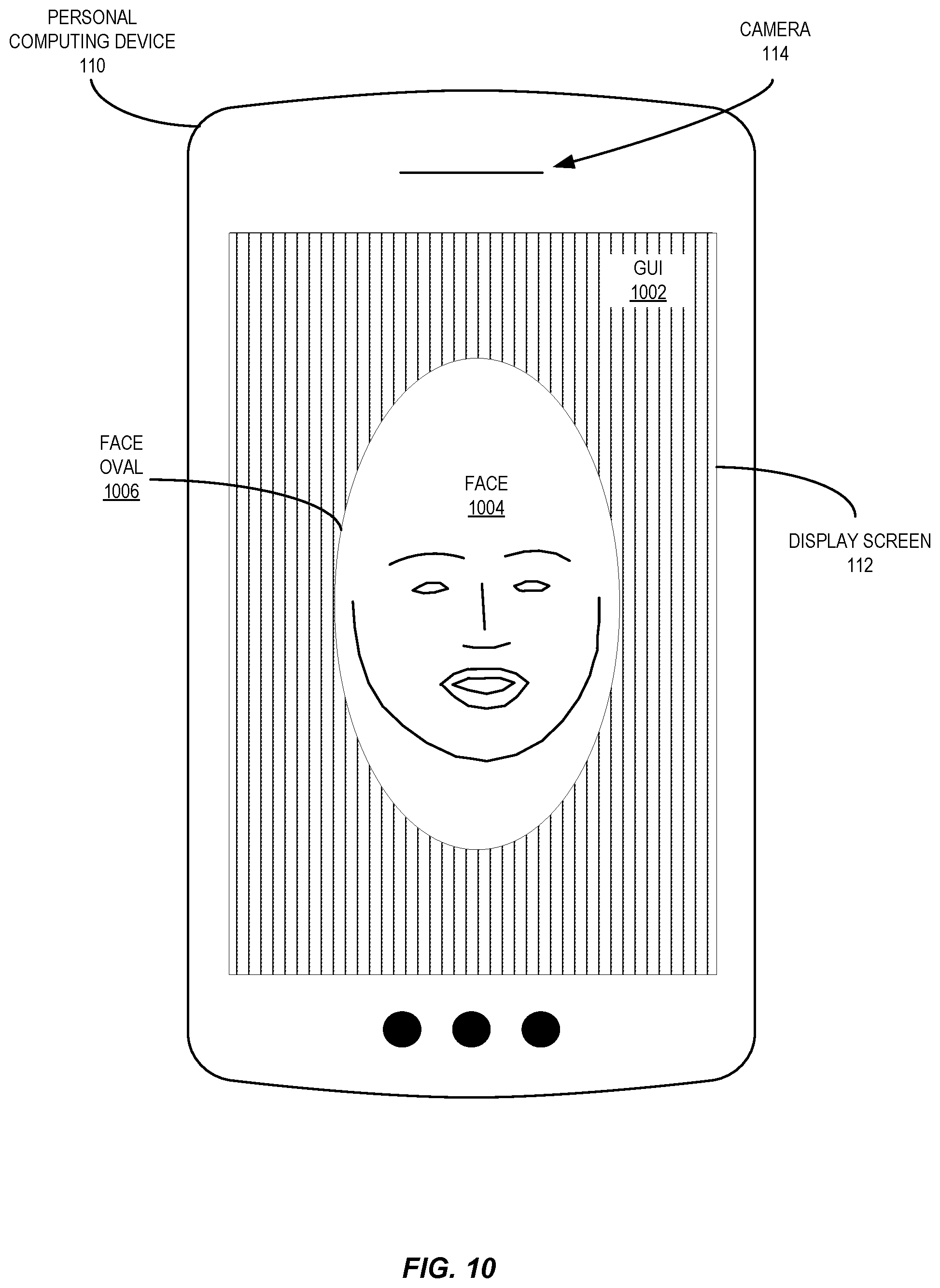 Patent US12333863 Figure 10 – Liveness detection based on gesture validation, facial expression analysis, and concurrency validation