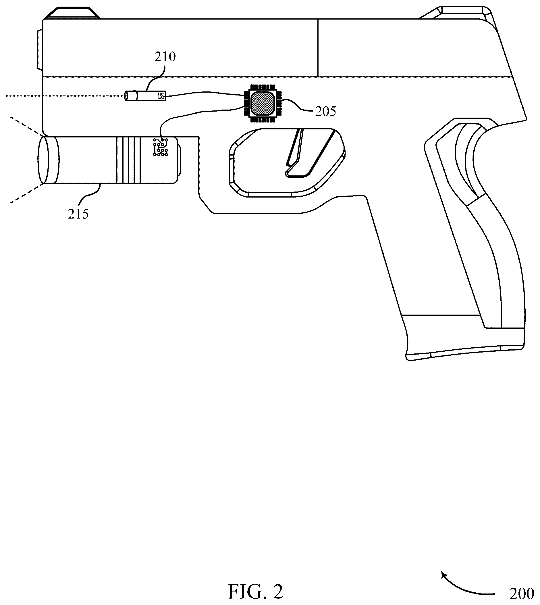 Patent US12333876 Figure 2 – Techniques for dynamically managing a gun component