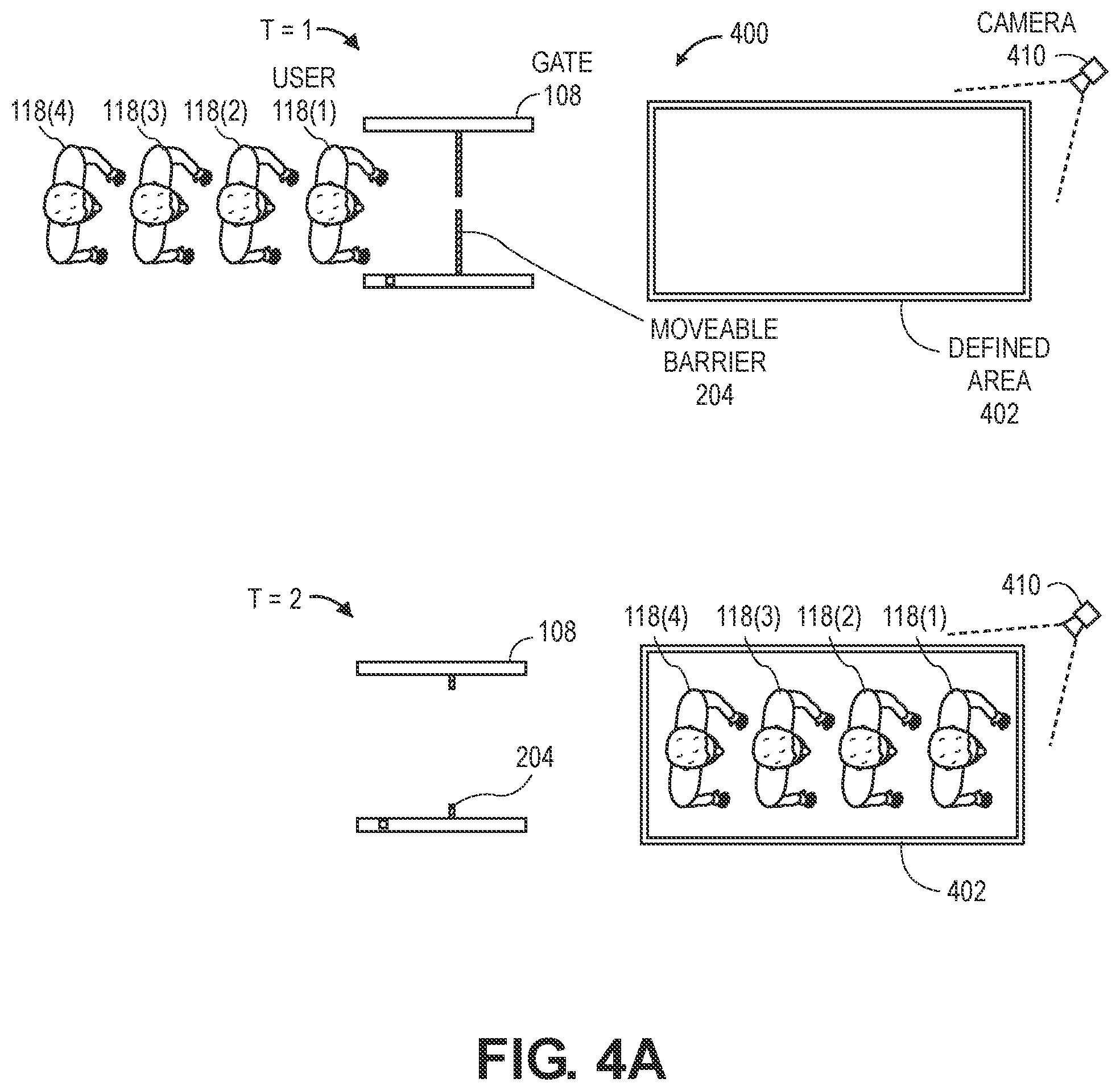 Patent US12333881 Figure 4 – Group determination and association