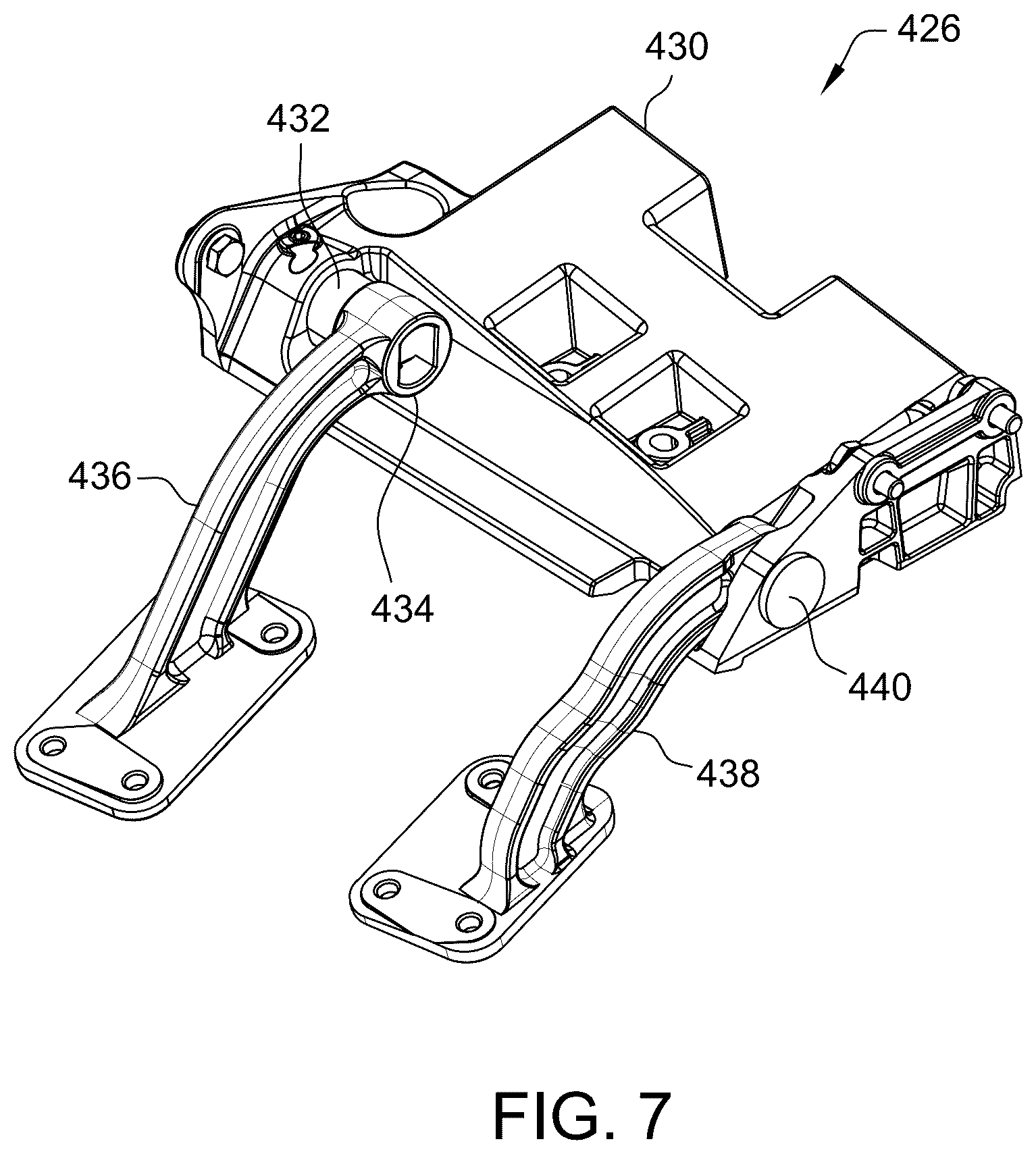 Patent US12333884 Figure 10 – Enclosure assembly for housing a bank notes acceptor within an electronic gaming machine