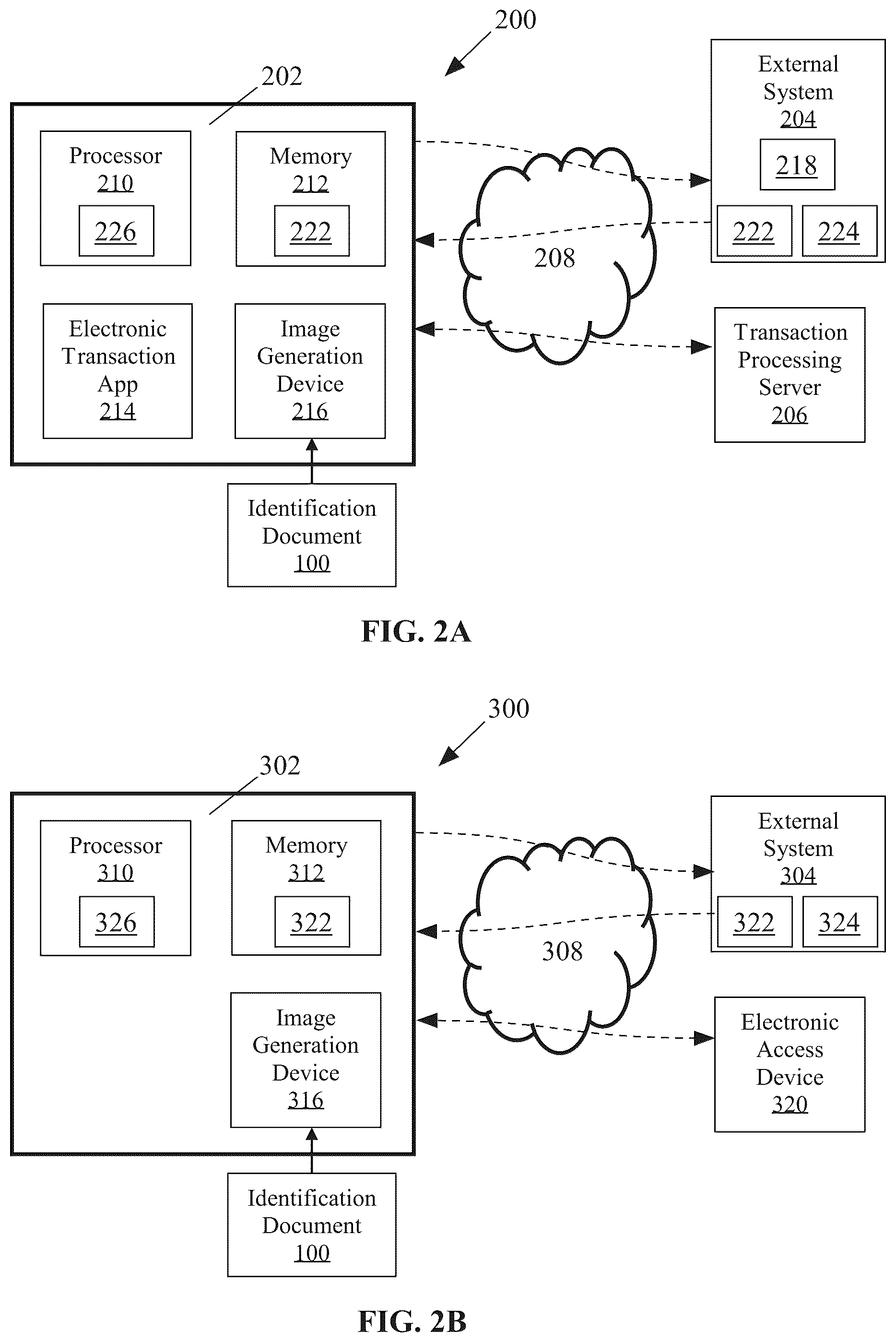 Patent US12333887 Figure 2 – System, method, and computer program product for authenticating identification documents