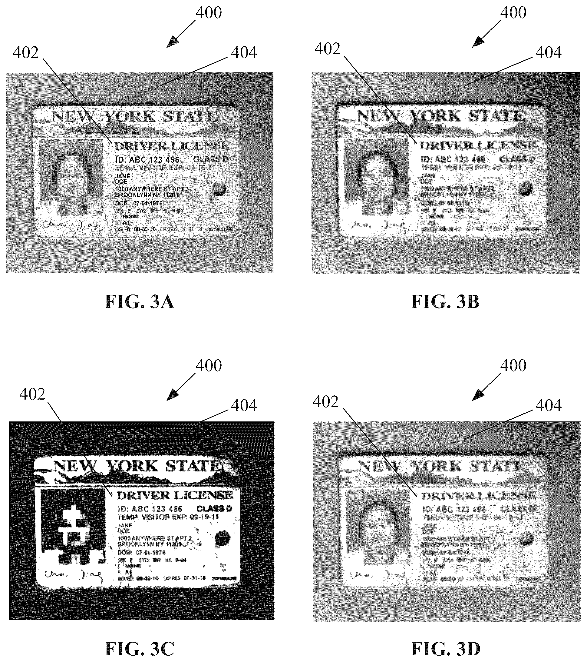 Patent US12333887 Figure 3 – System, method, and computer program product for authenticating identification documents