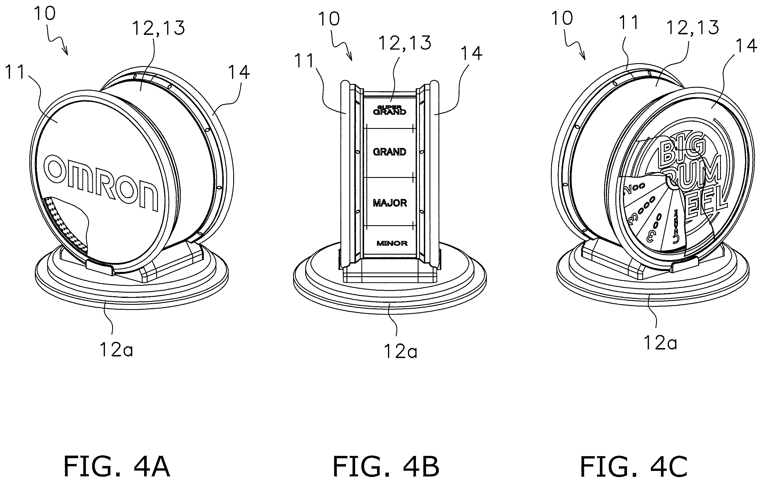 Patent US12333892 Figure 4 – Illumination device and gaming machine equipped with same