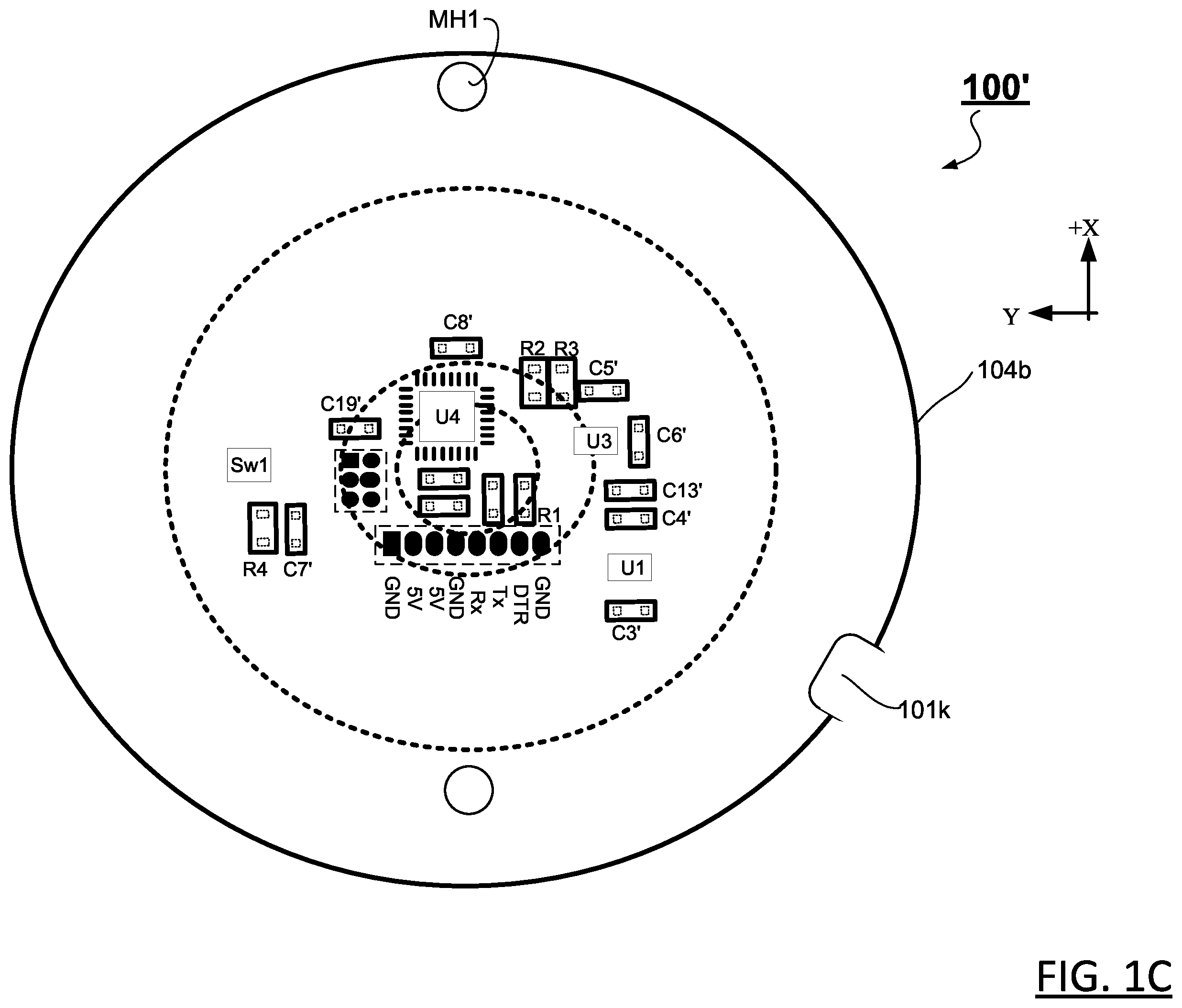 Patent US12333893 Figure 3 – Gaming system with pre-calibrated sensor for detecting chip and finger placement