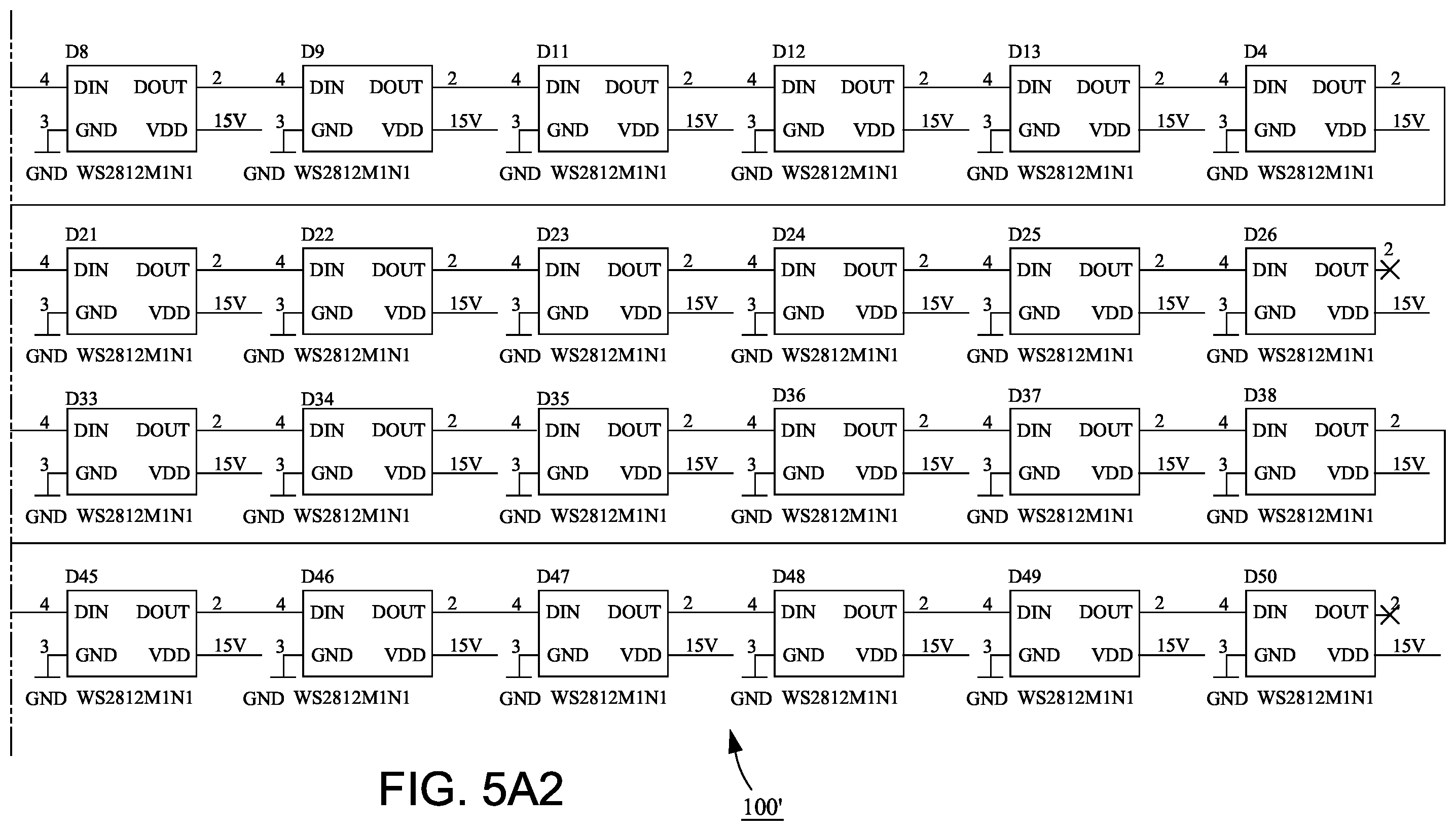 Patent US12333893 Figure 13 – Gaming system with pre-calibrated sensor for detecting chip and finger placement