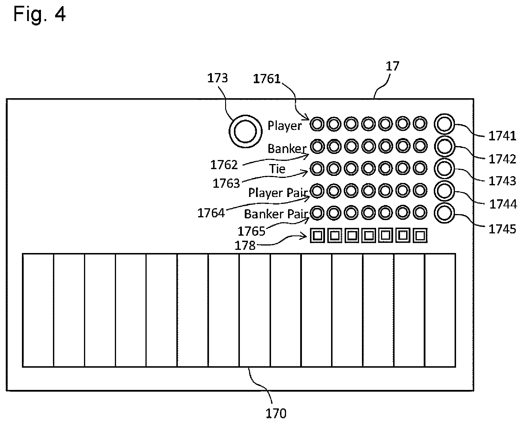 Patent US12333894 Figure 4 – Game management system to track game play by players