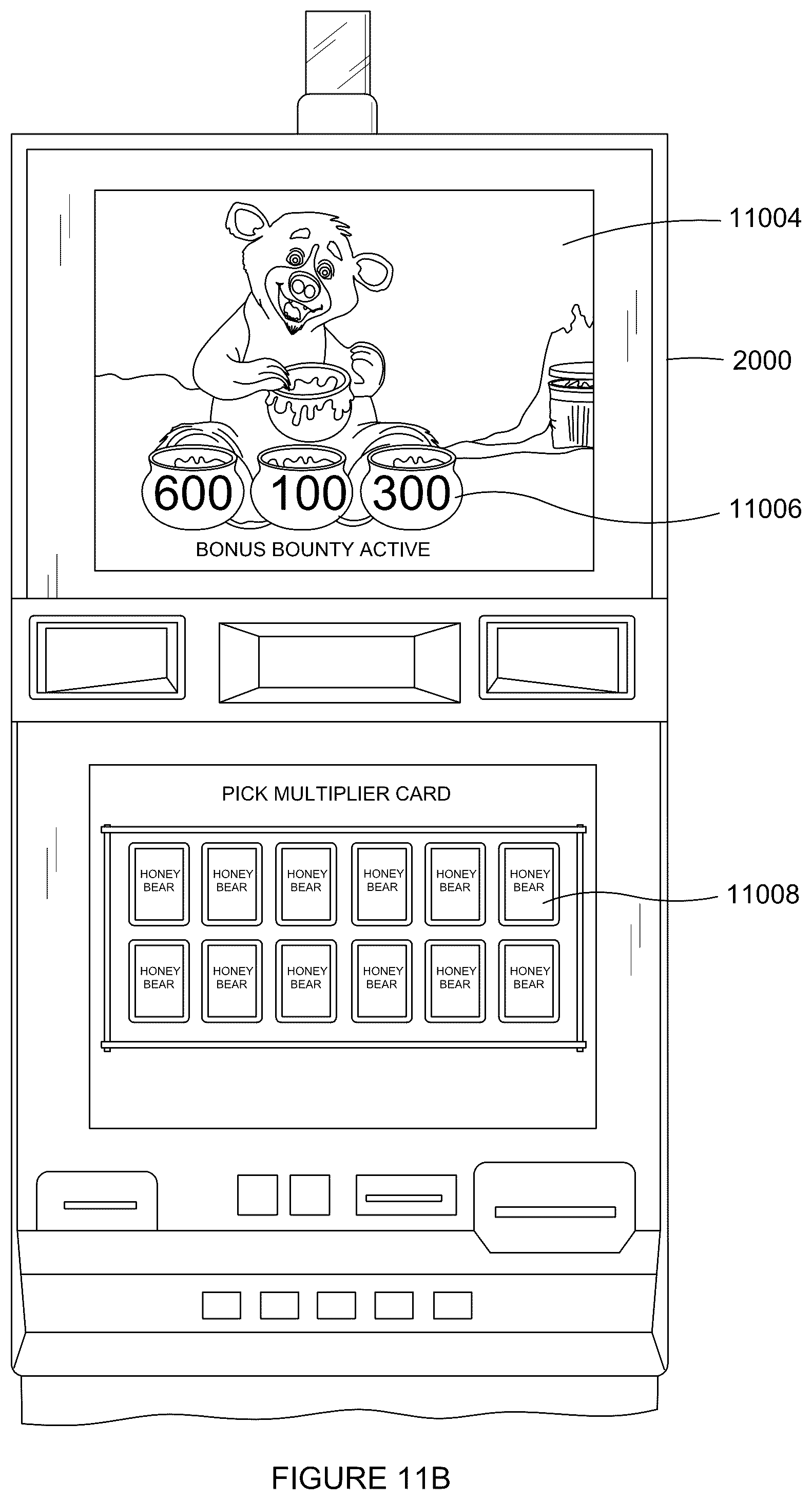 Patent US12333905 Figure 12 – Gaming system and gaming machines utilizing tickets having a feature trigger