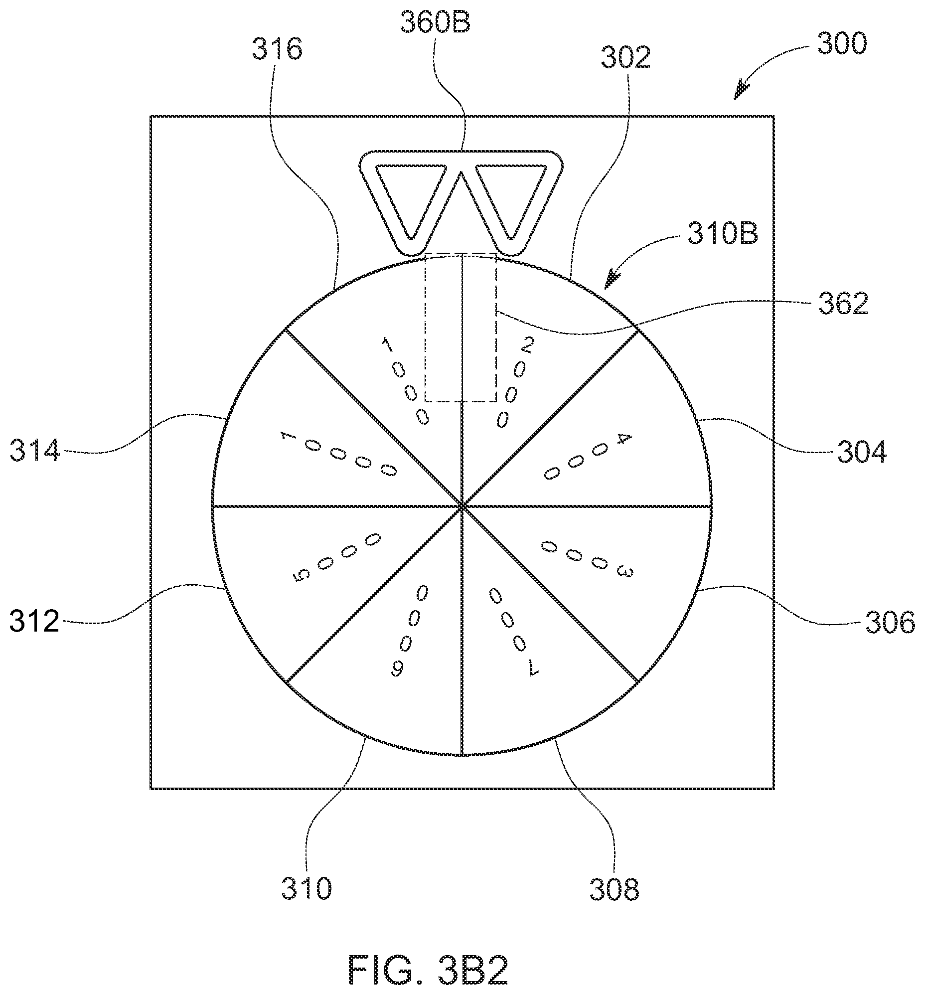 Patent US12333907 Figure 8 – Wheel section selection