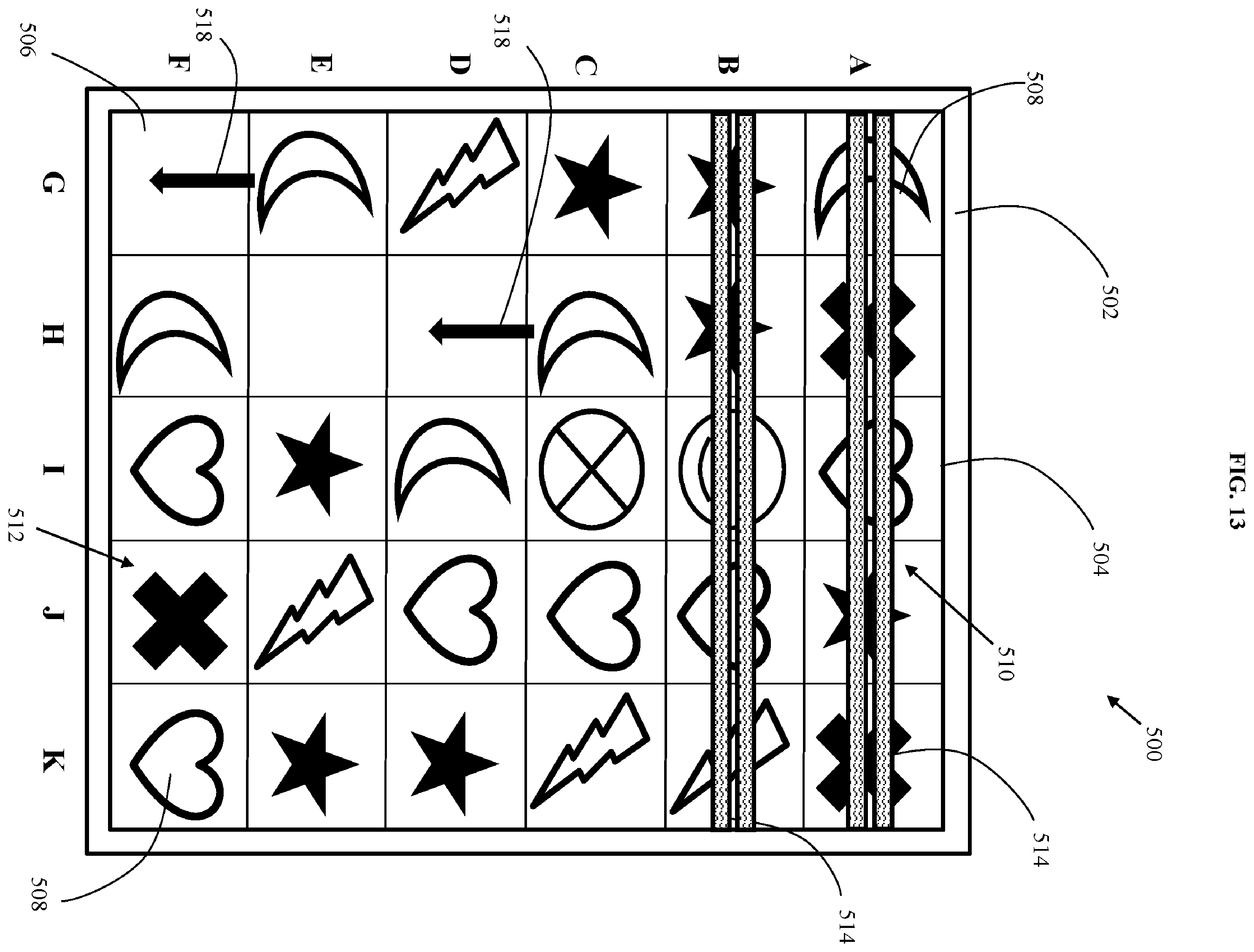 Patent US12333909 Figure 13 – Electronic gaming systems and methods