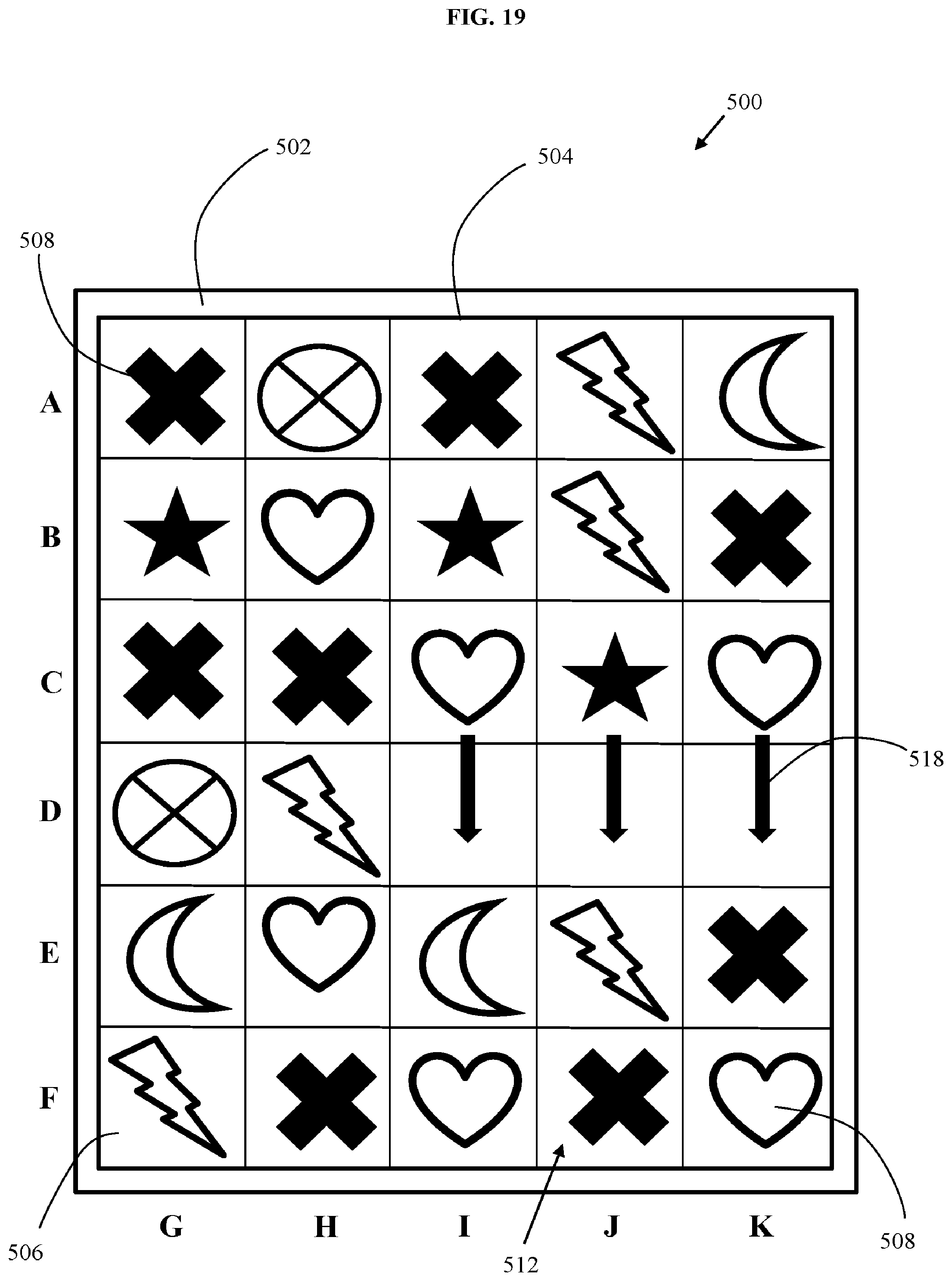 Patent US12333909 Figure 19 – Electronic gaming systems and methods