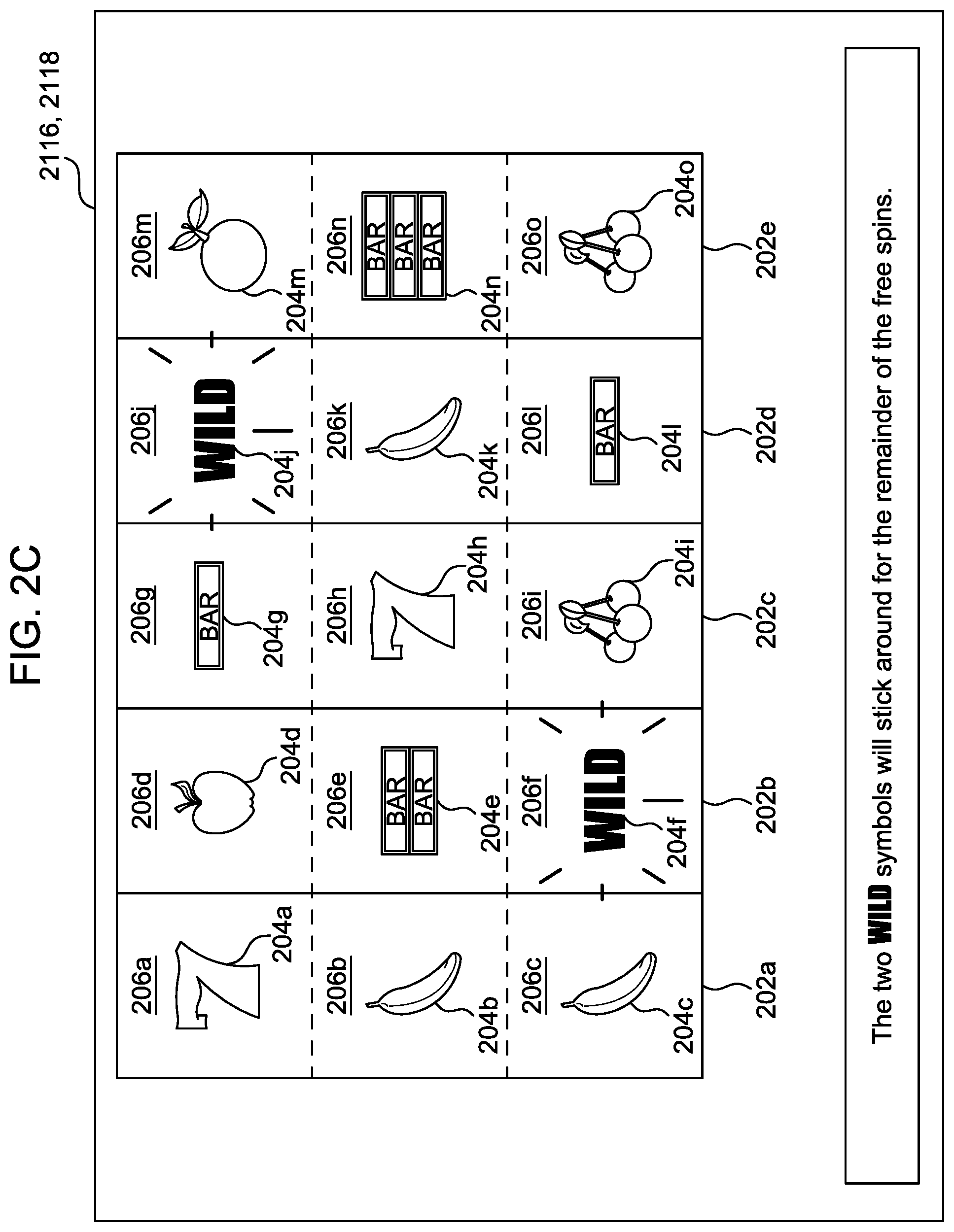 Patent US12333913 Figure 5 – Activating features based on patterns of persistent symbols