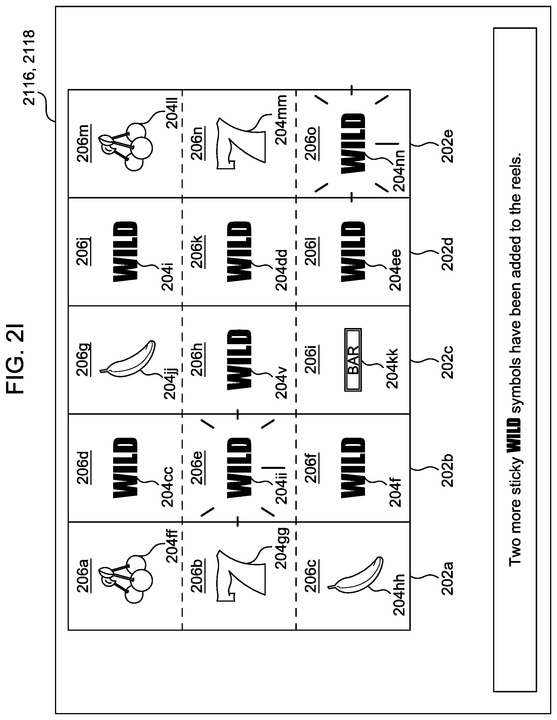 Patent US12333913 Figure 11 – Activating features based on patterns of persistent symbols