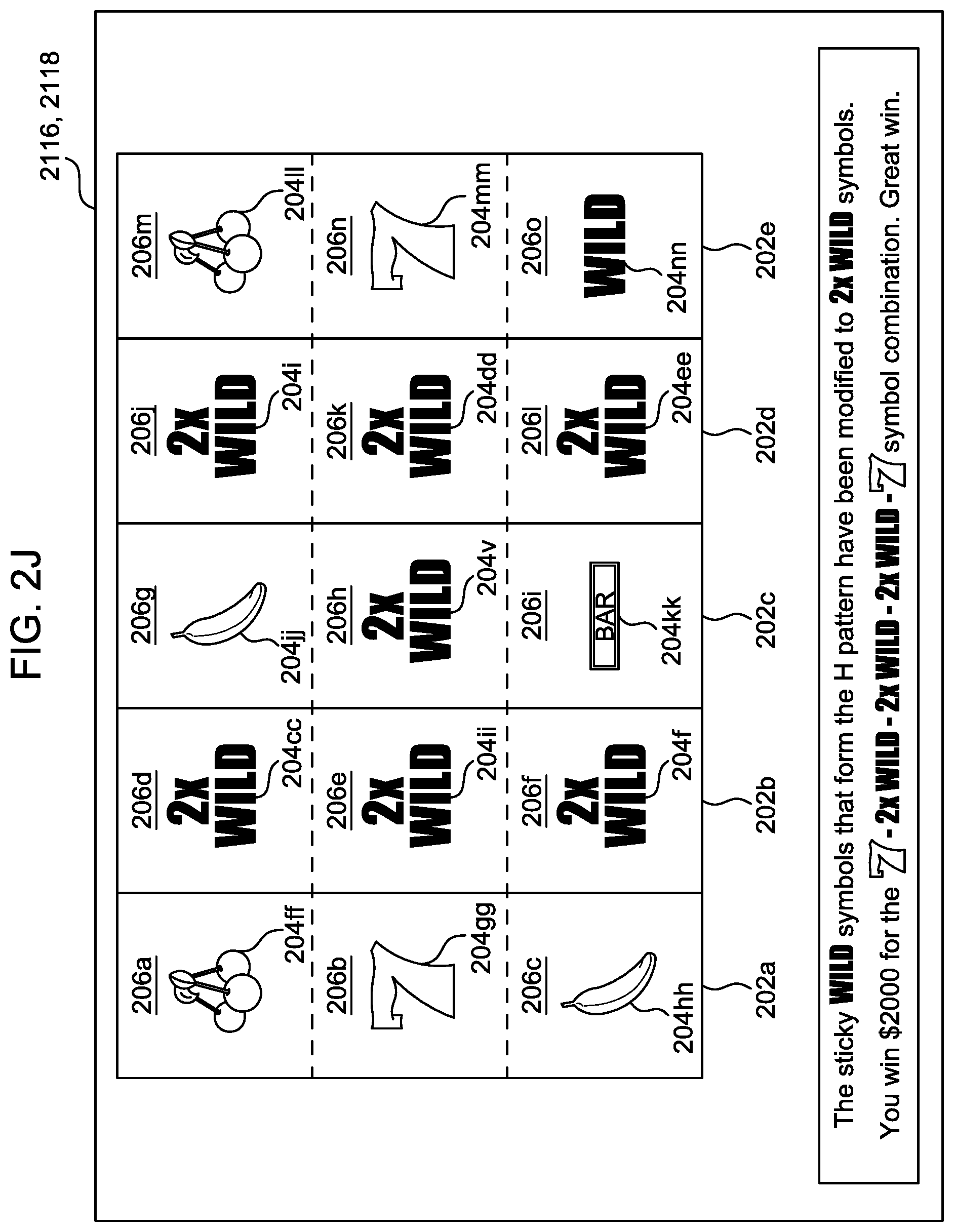 Patent US12333913 Figure 12 – Activating features based on patterns of persistent symbols