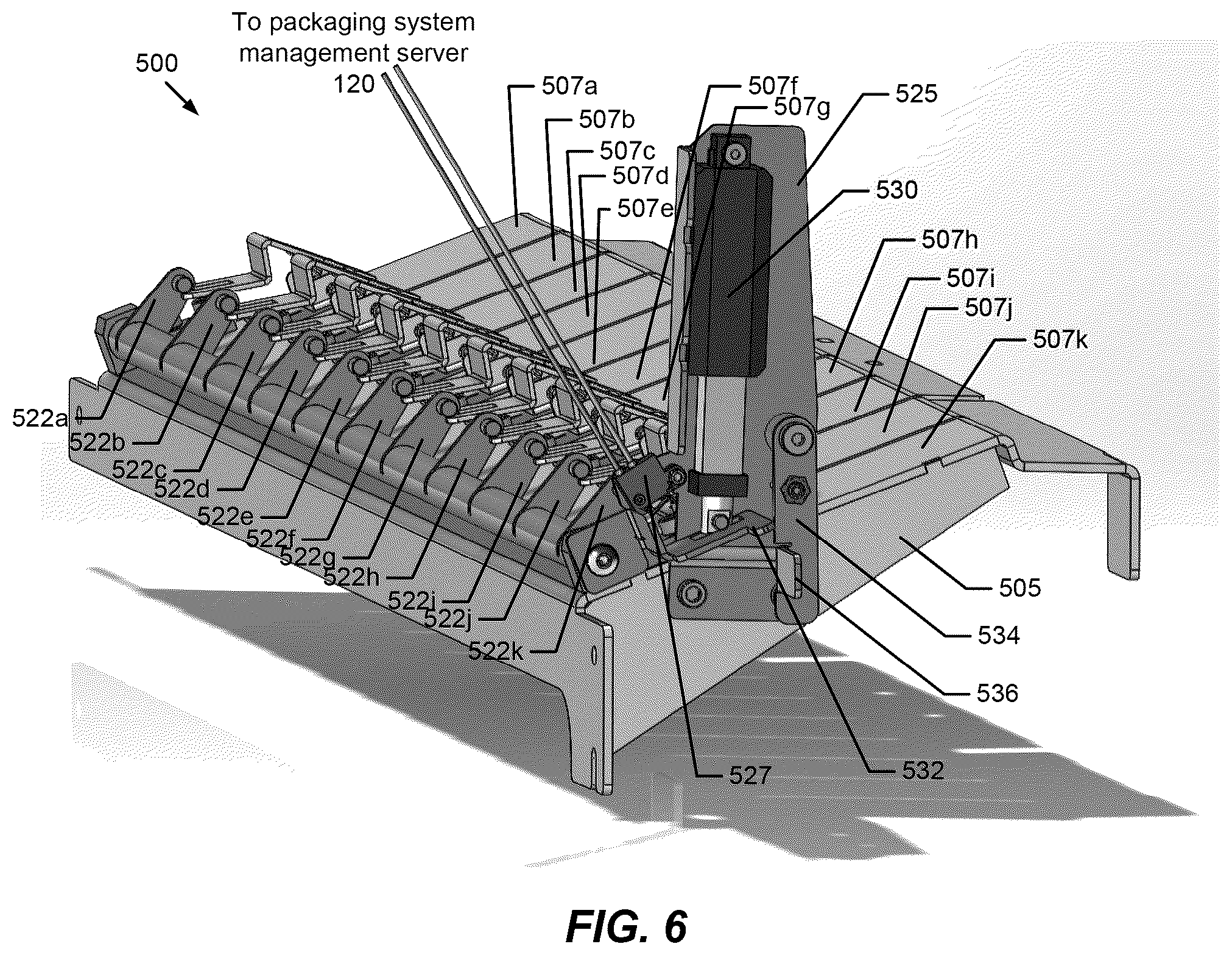 Patent US12333914 Figure 6 – Drug product packaging system including locking system for controlling access to drug product cells